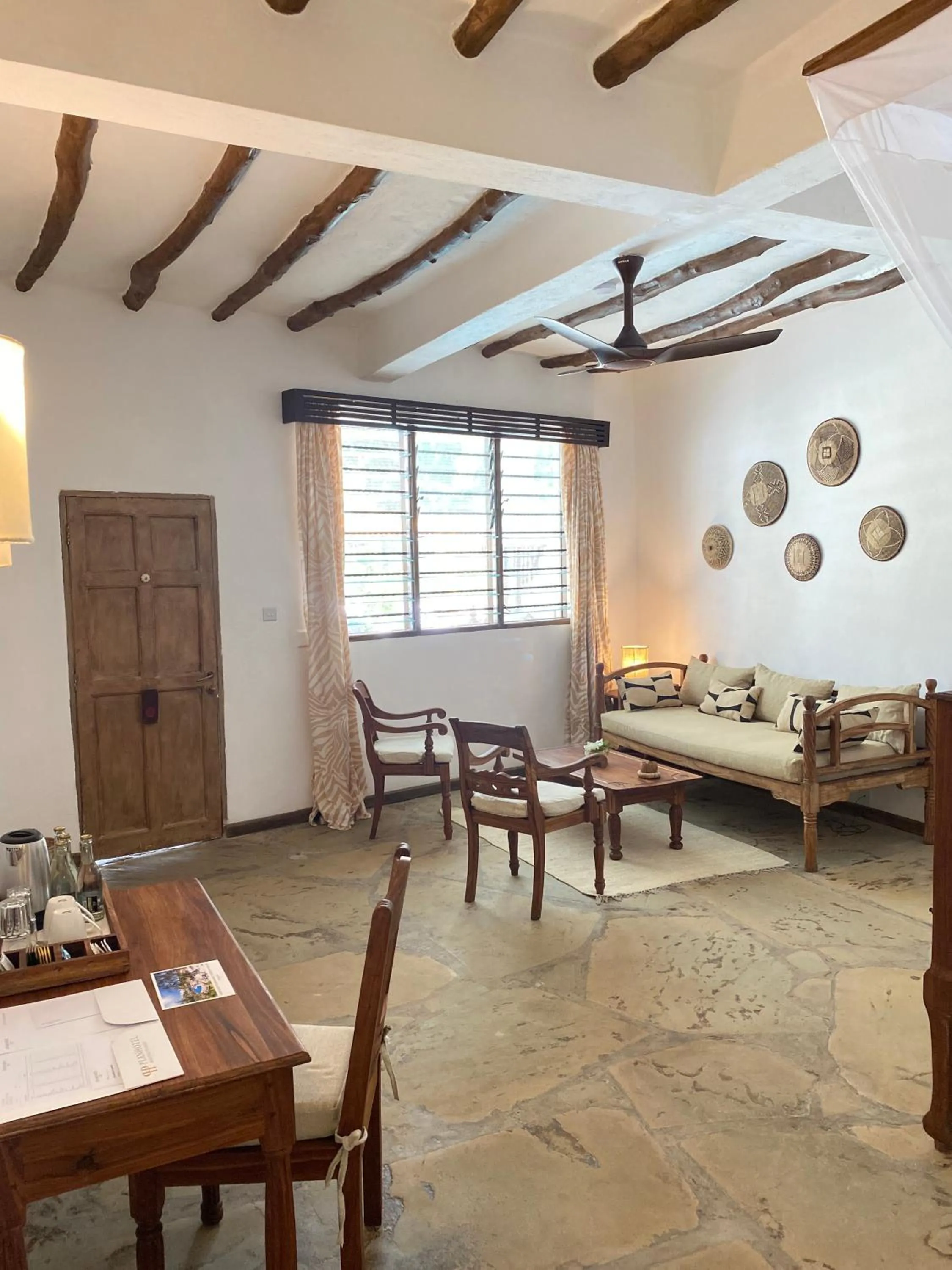 Seating area in Diamonds Malindi