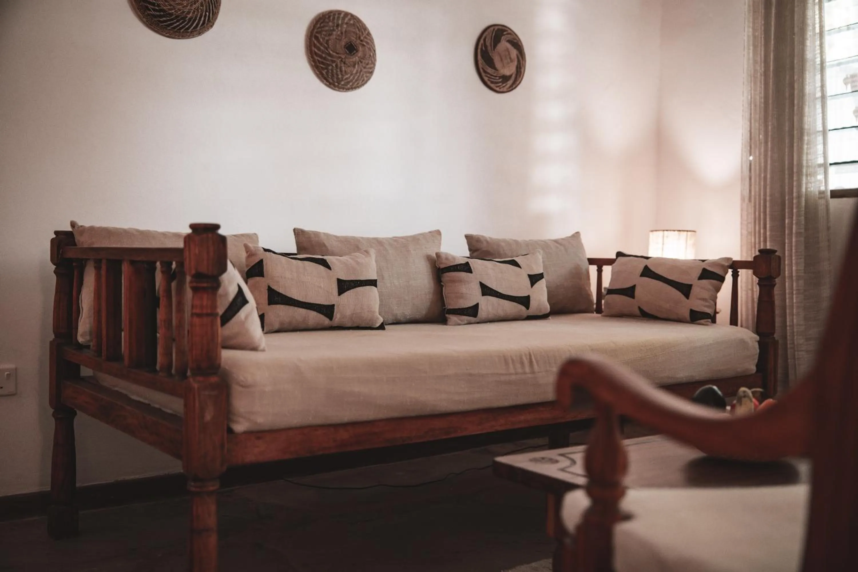 Decorative detail, Bed in Diamonds Malindi