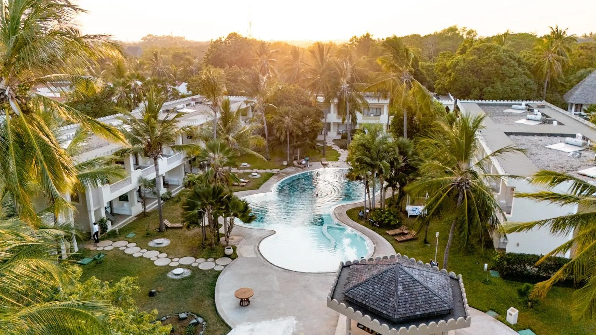 Bird's eye view in Diamonds Malindi