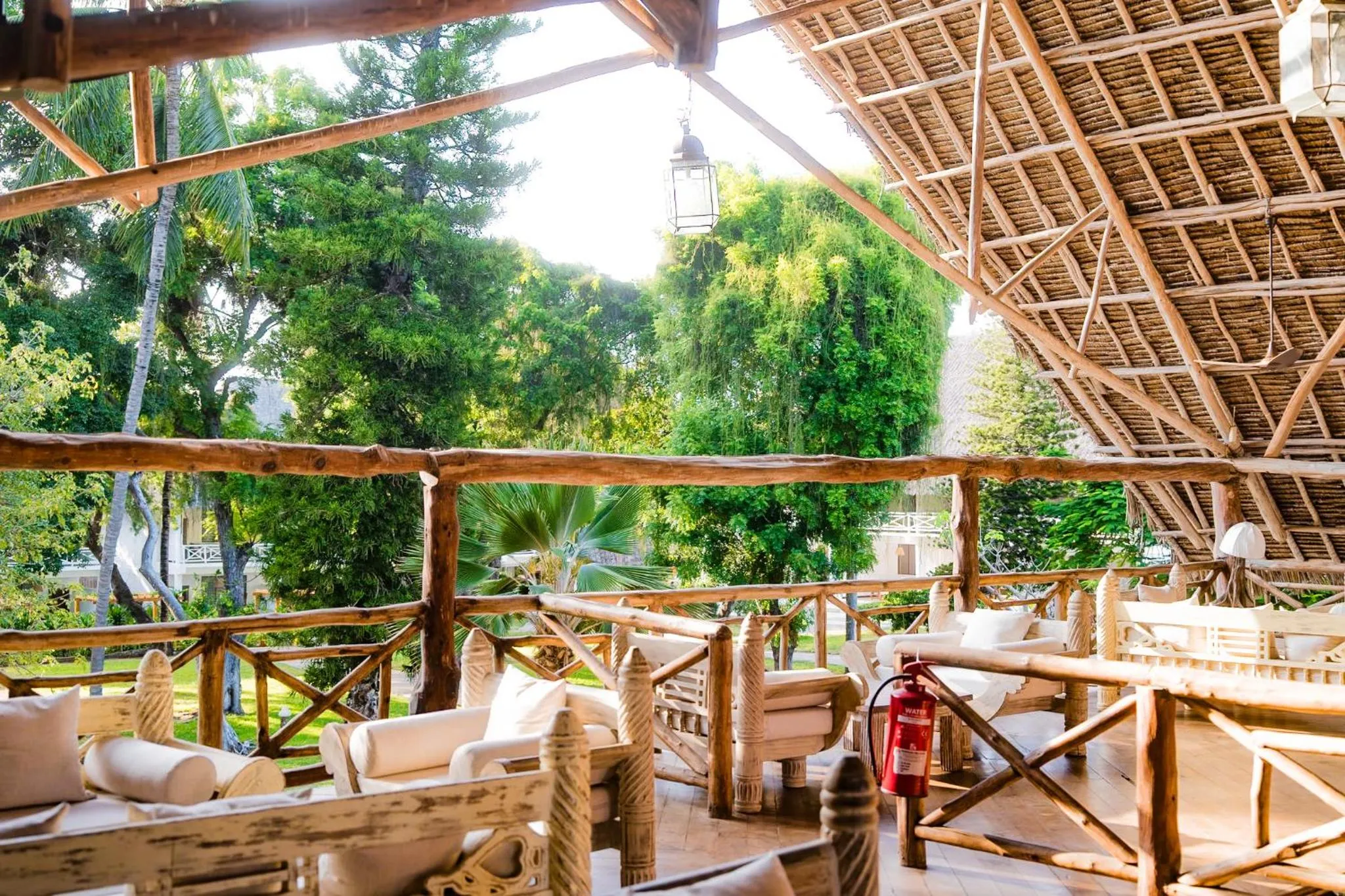 Seating area in Diamonds Malindi