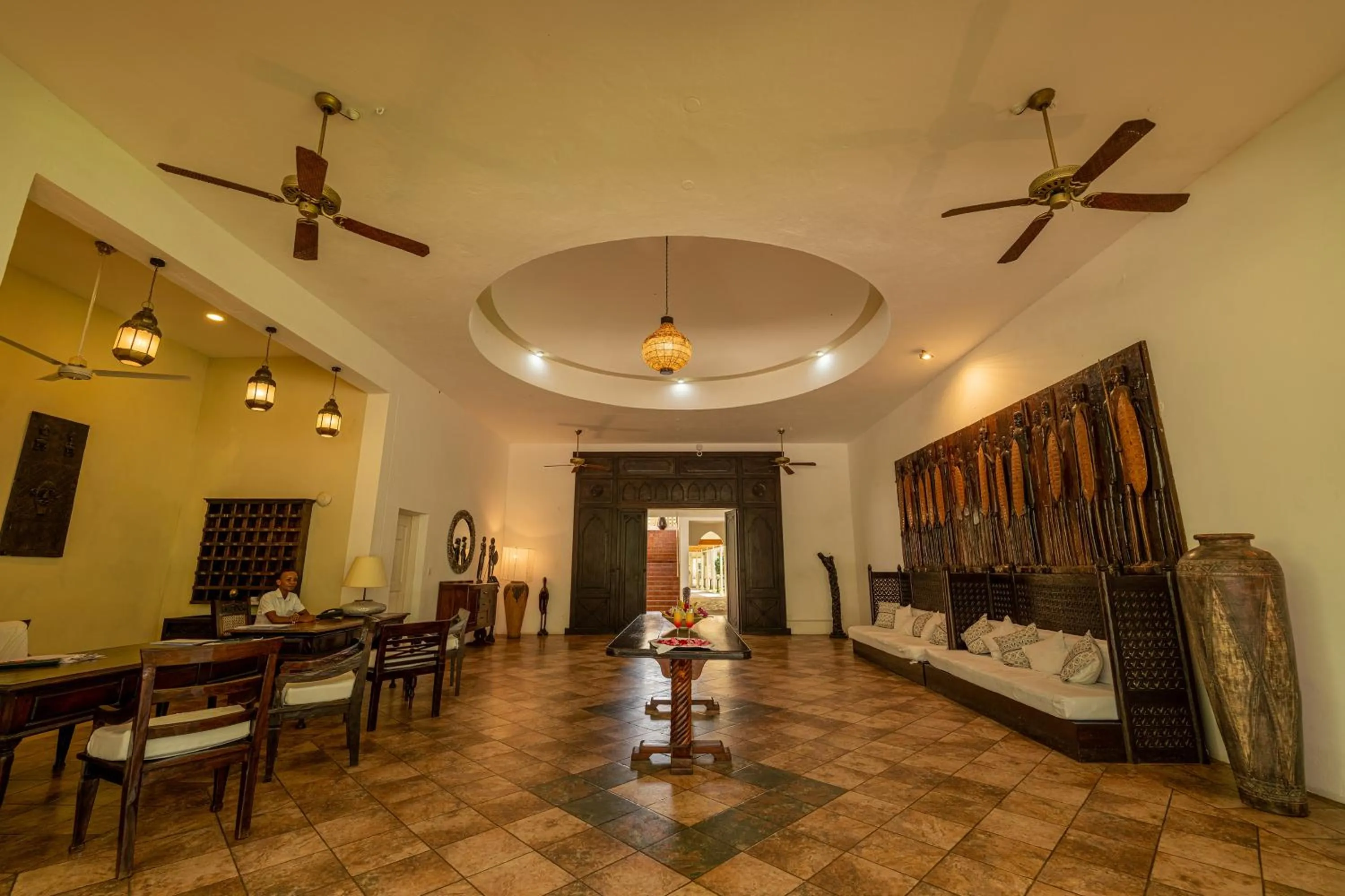 Lobby or reception in Diamonds Malindi
