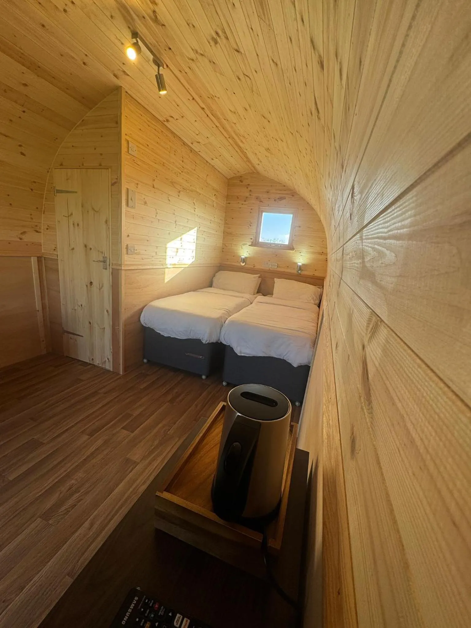 Bedroom, Bed in Rodway Hill Golf & Eco Pod Hotel