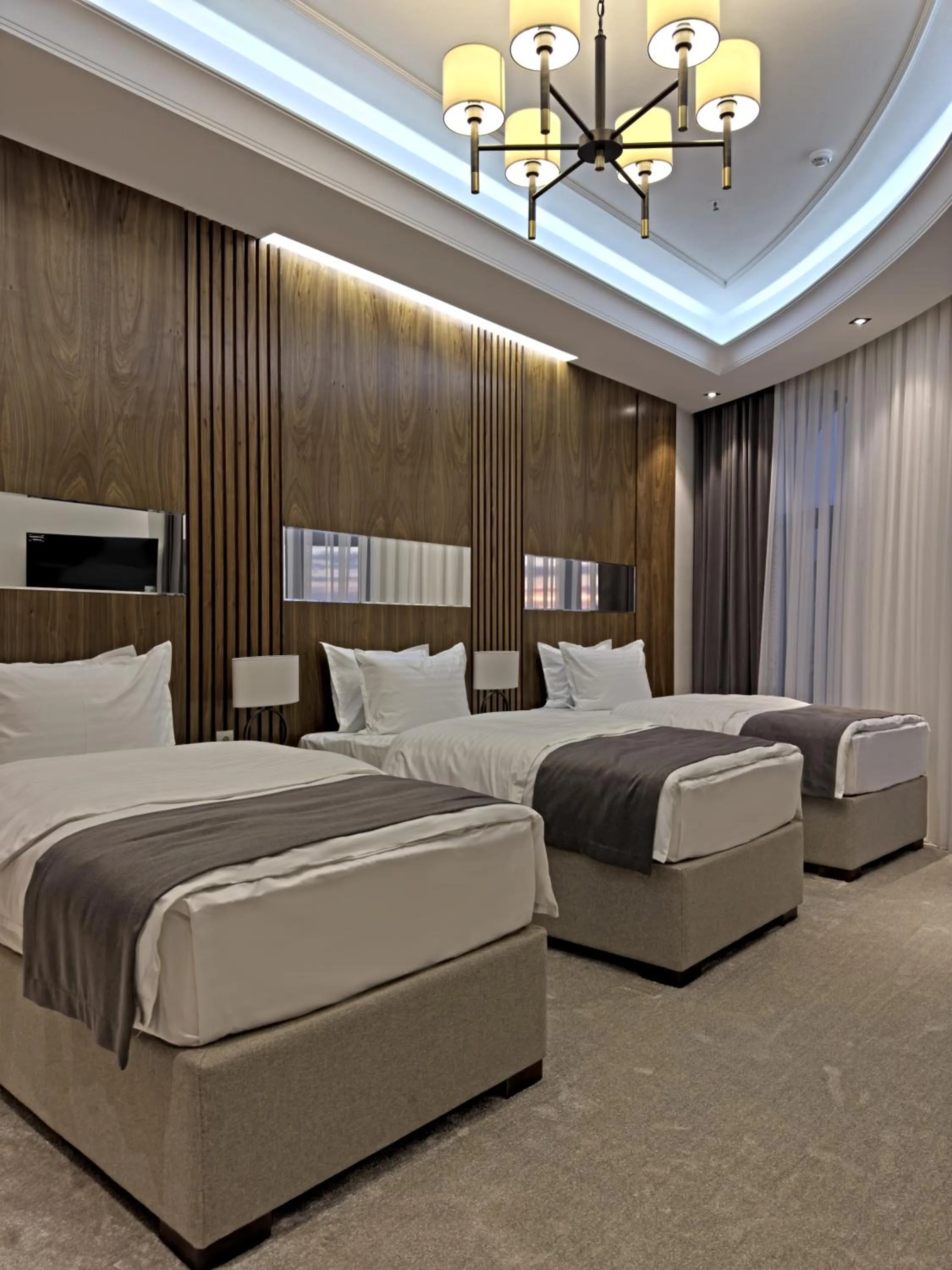 Bed in Ametist Hotel Complex