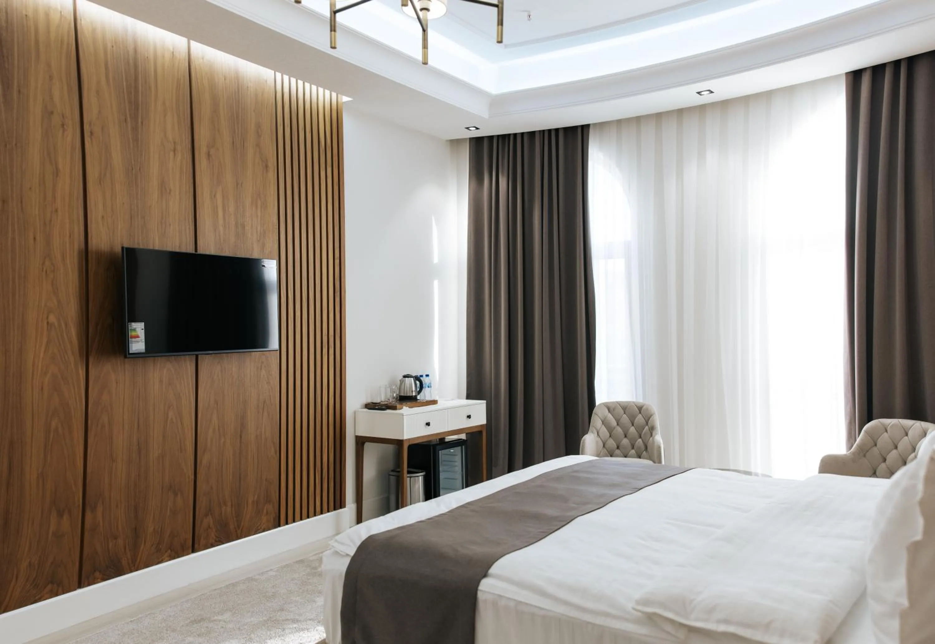 Bed in Ametist Hotel Complex