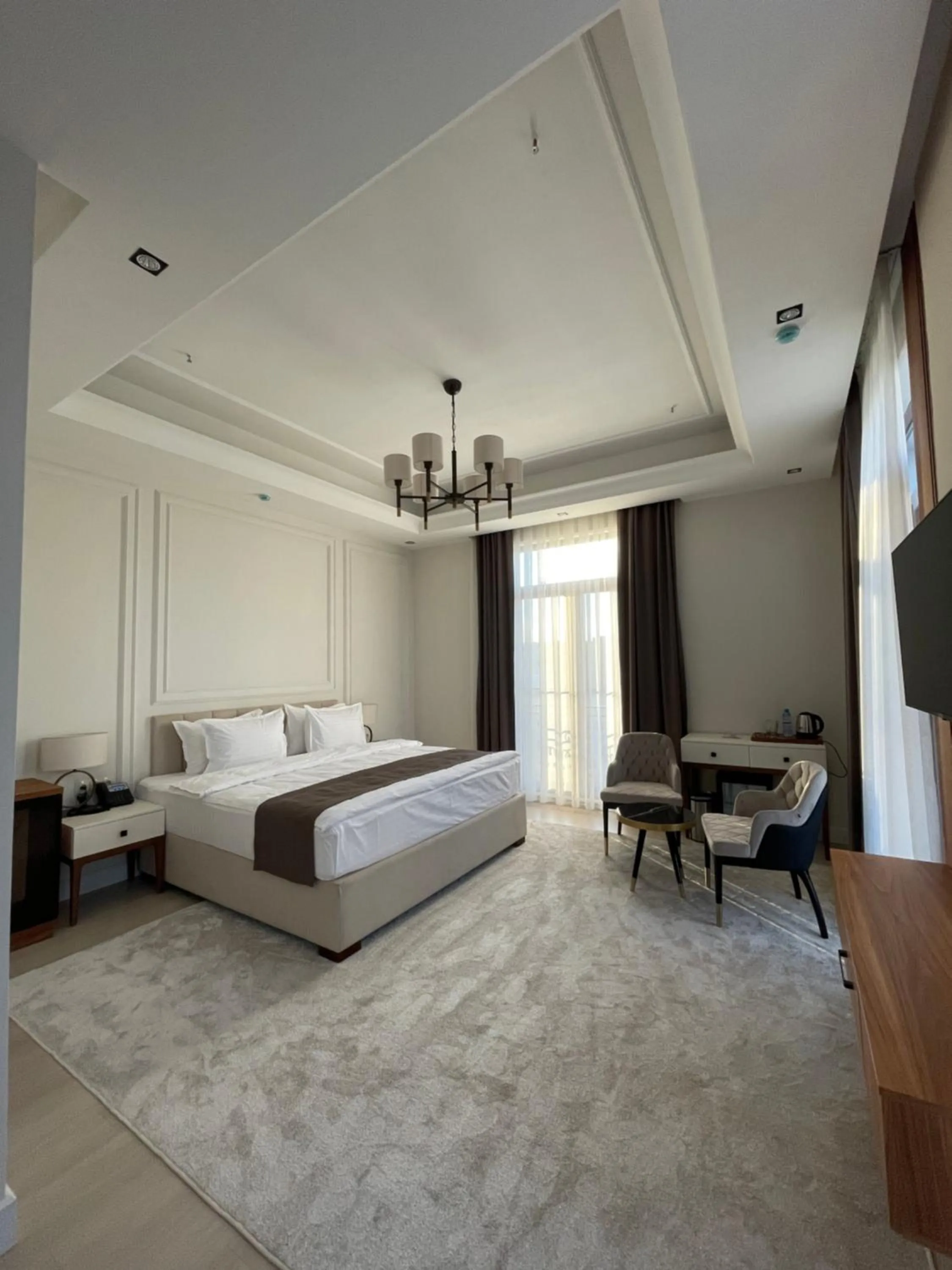 Bed in Ametist Hotel Complex