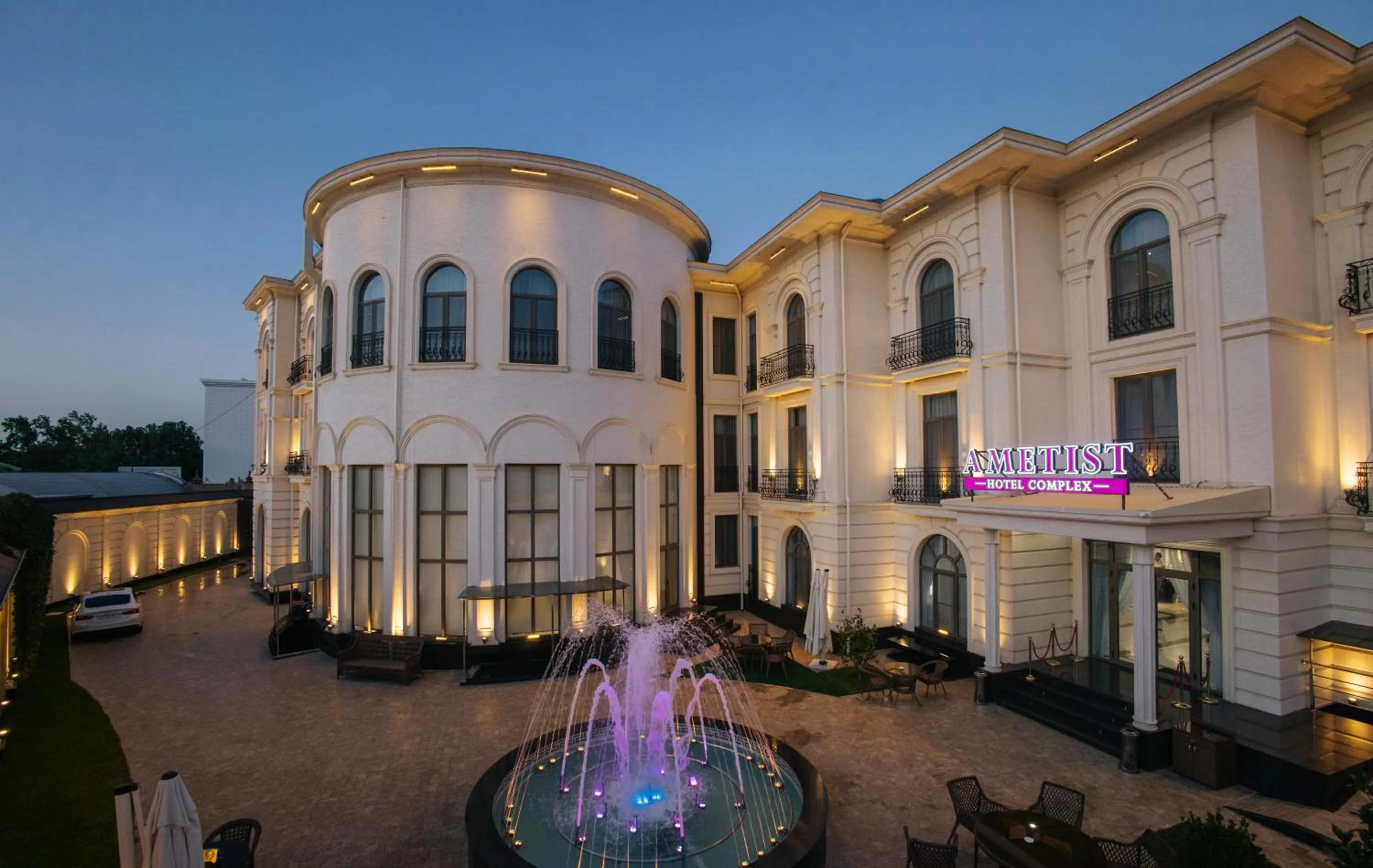 Property building in Ametist Hotel Complex