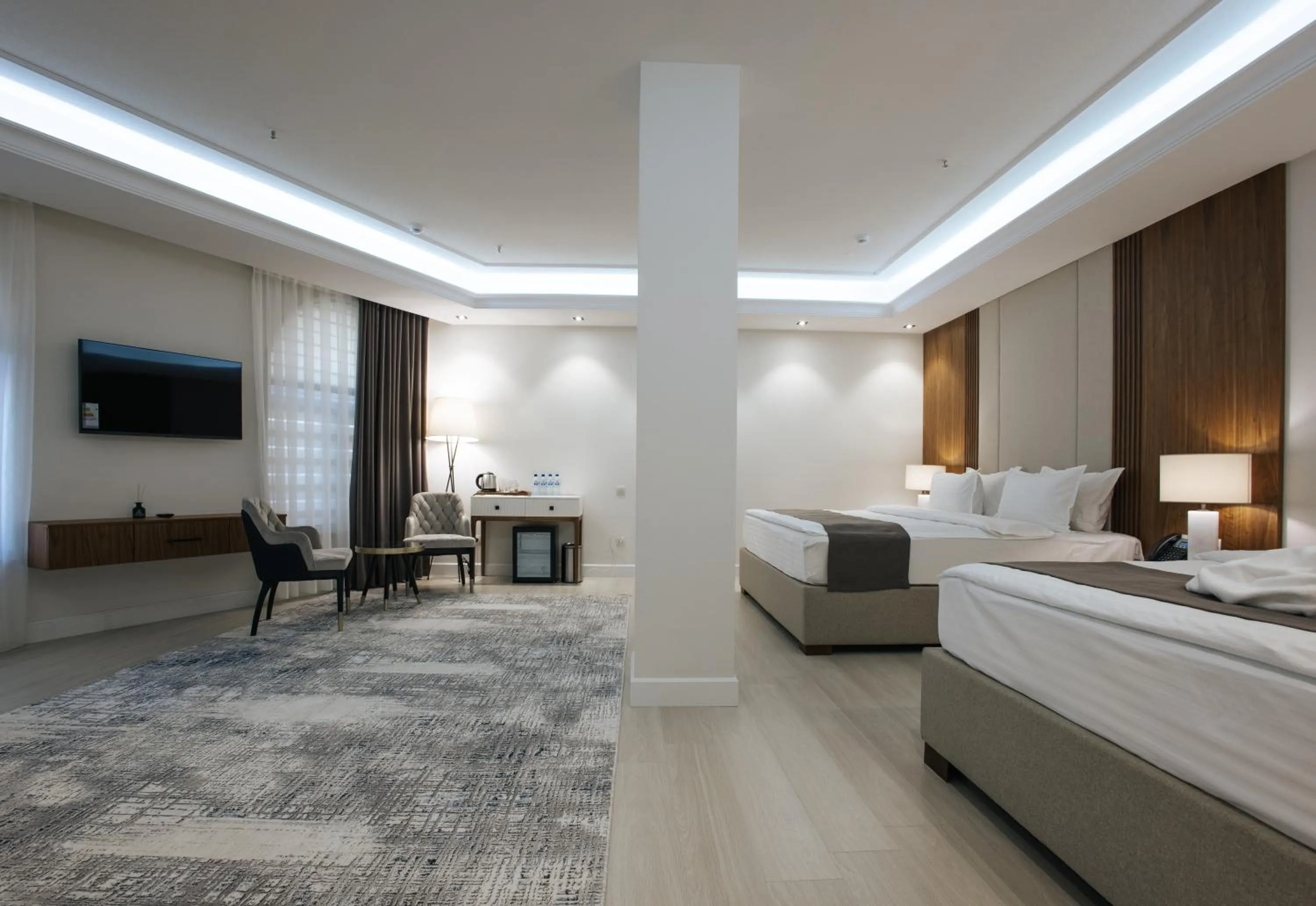 Bed in Ametist Hotel Complex