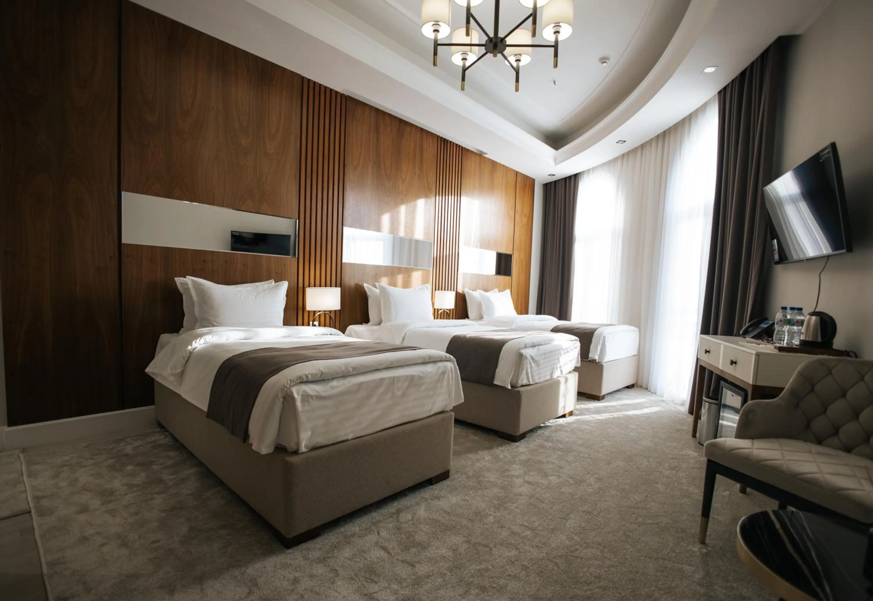 Bed in Ametist Hotel Complex