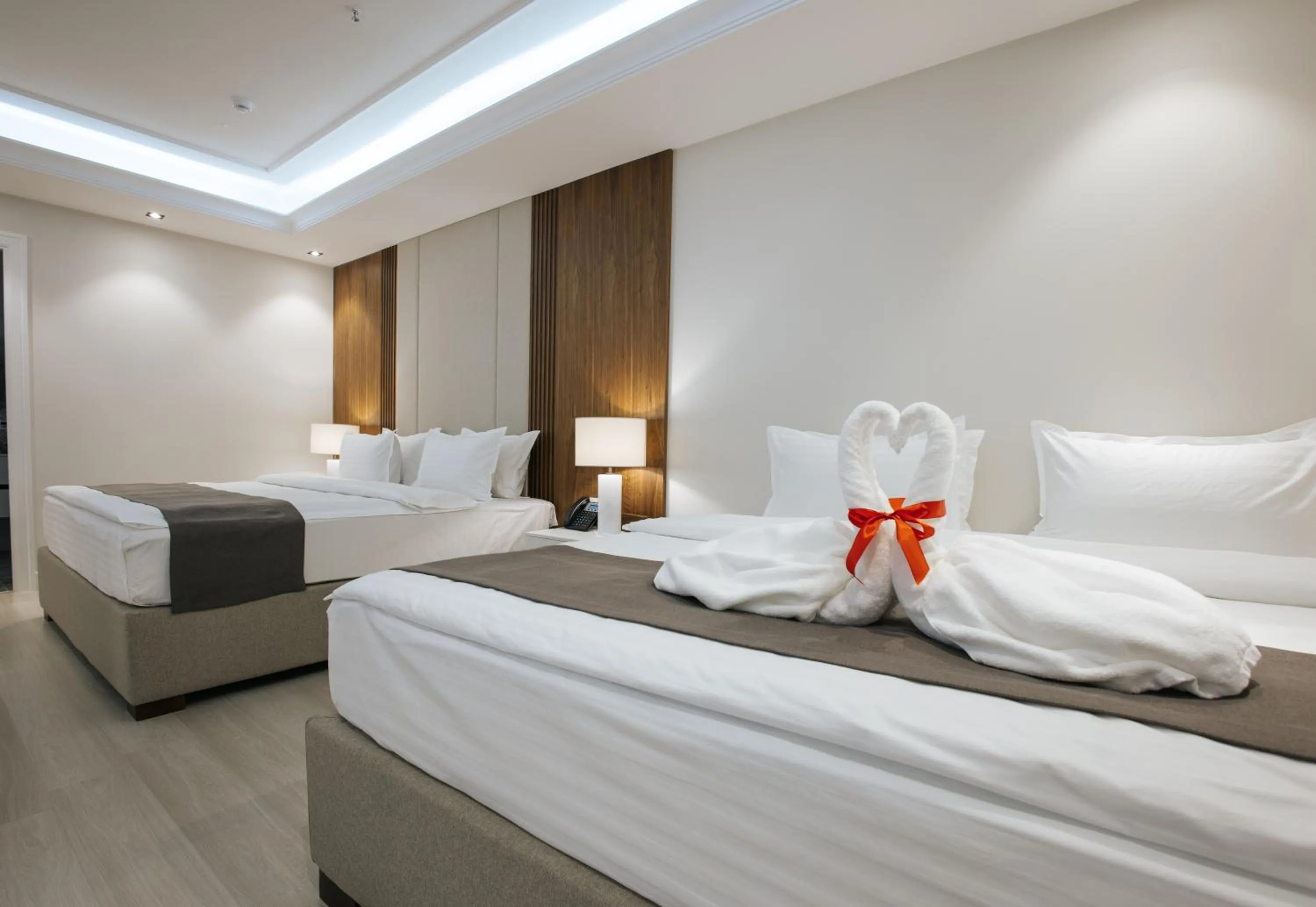 Bed in Ametist Hotel Complex