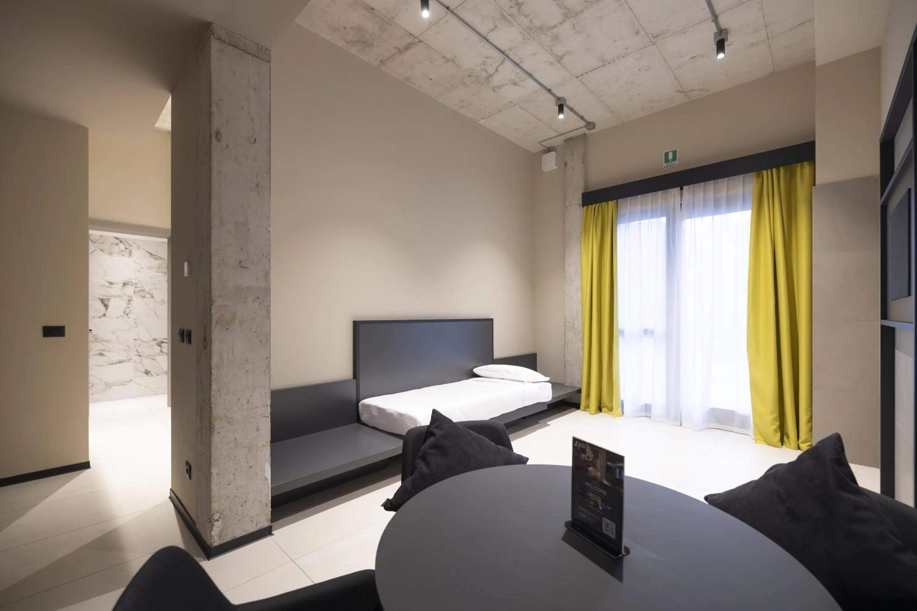 Bedroom, Bed in Joy 124 Hotel Milano