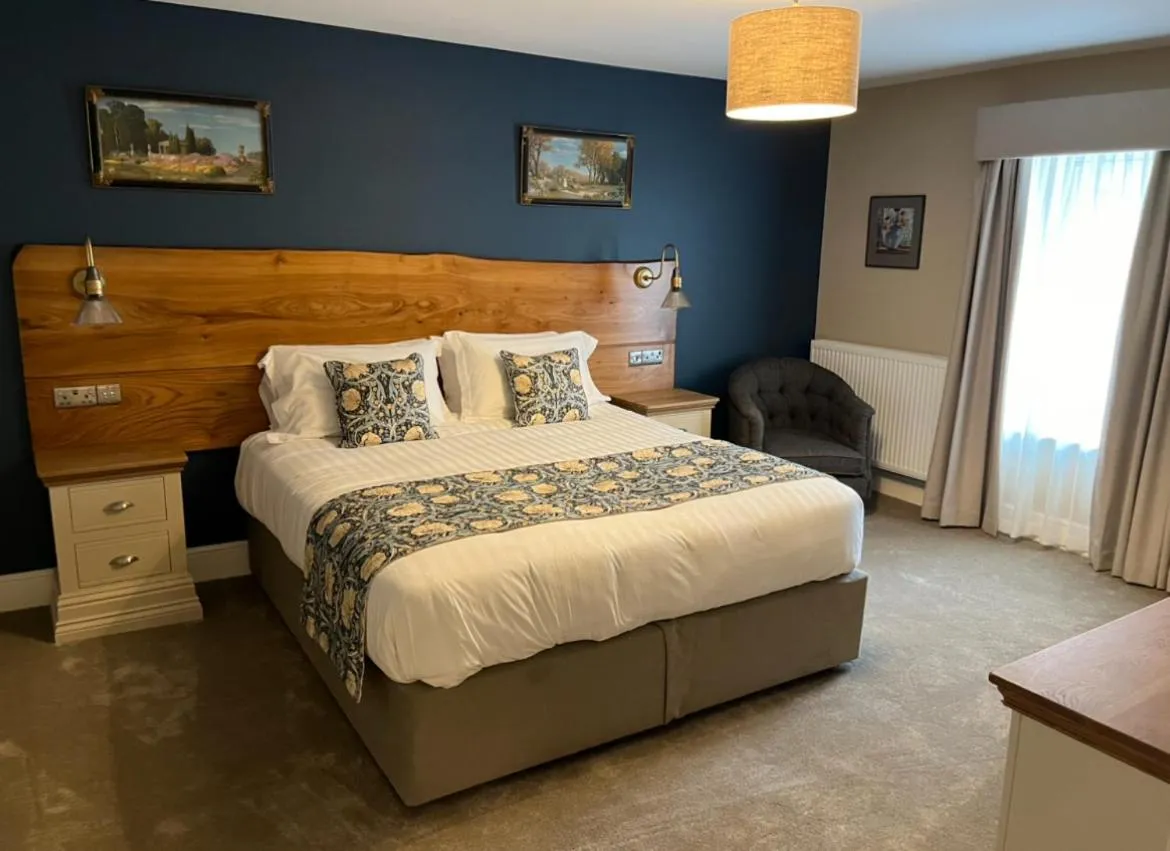 Bed in The Castle Coaching Inn