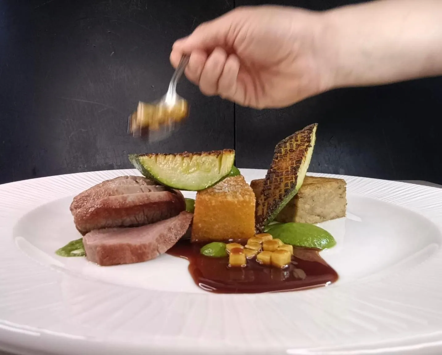 Food and drinks in The Castle Coaching Inn