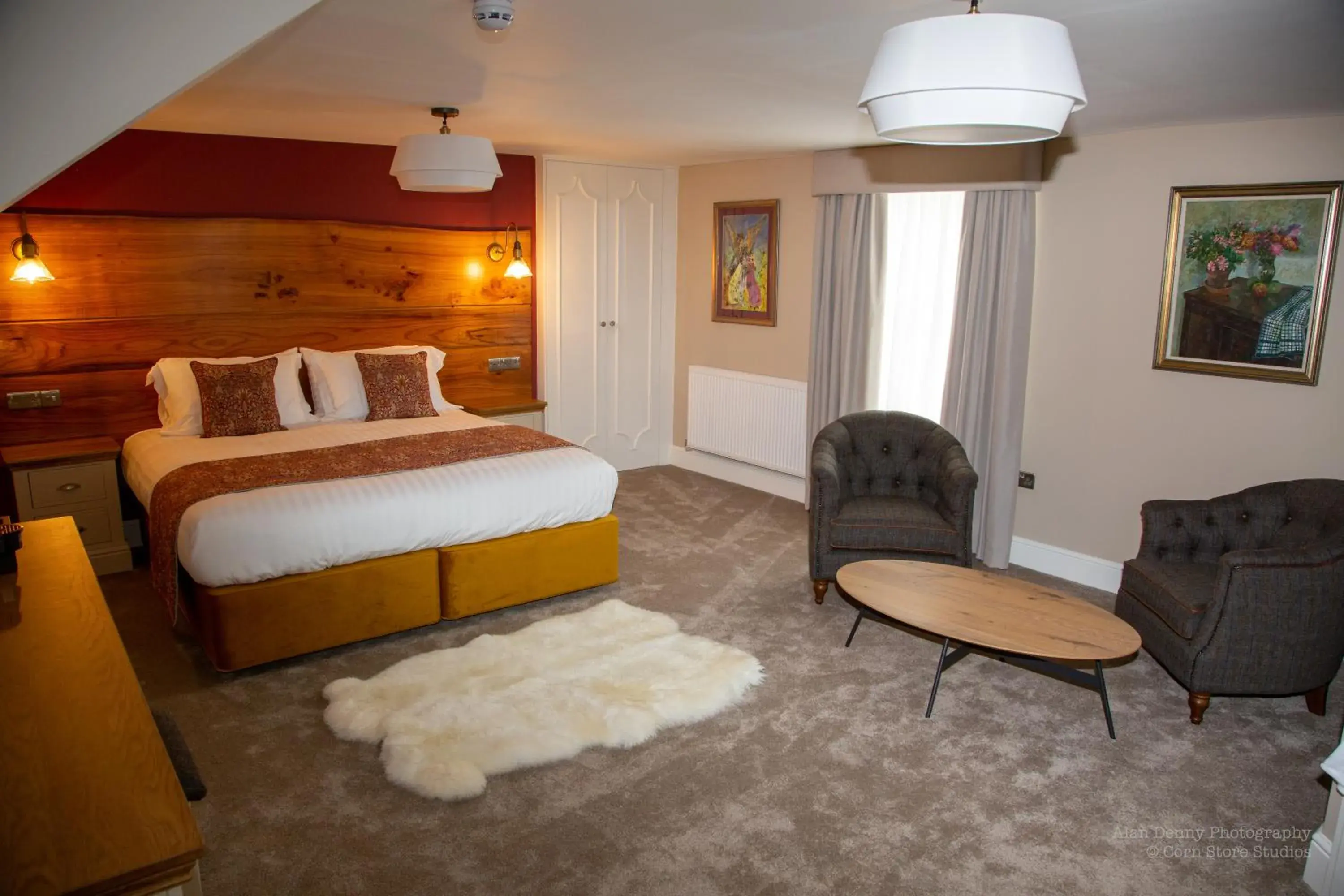 Superior King Room in The Castle Coaching Inn Superior King Room in The Castle Coaching Inn