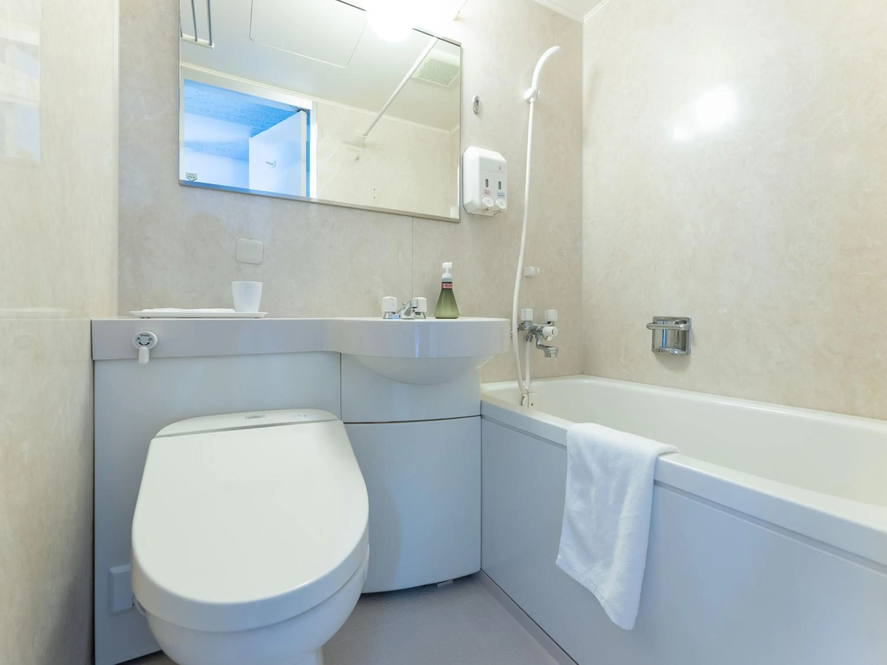 Toilet in Noshiro Town Hotel Minami