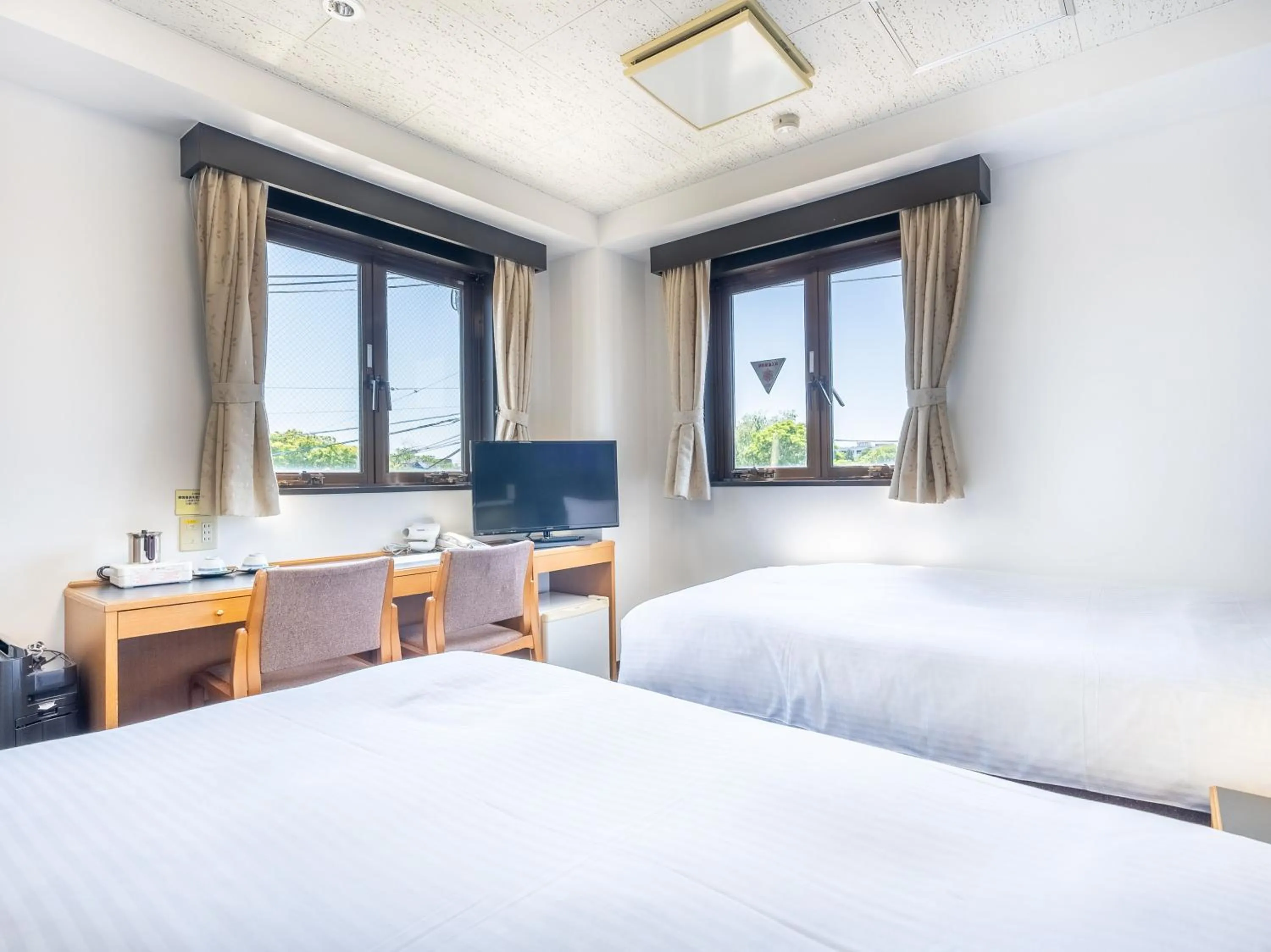 Bed in Noshiro Town Hotel Minami