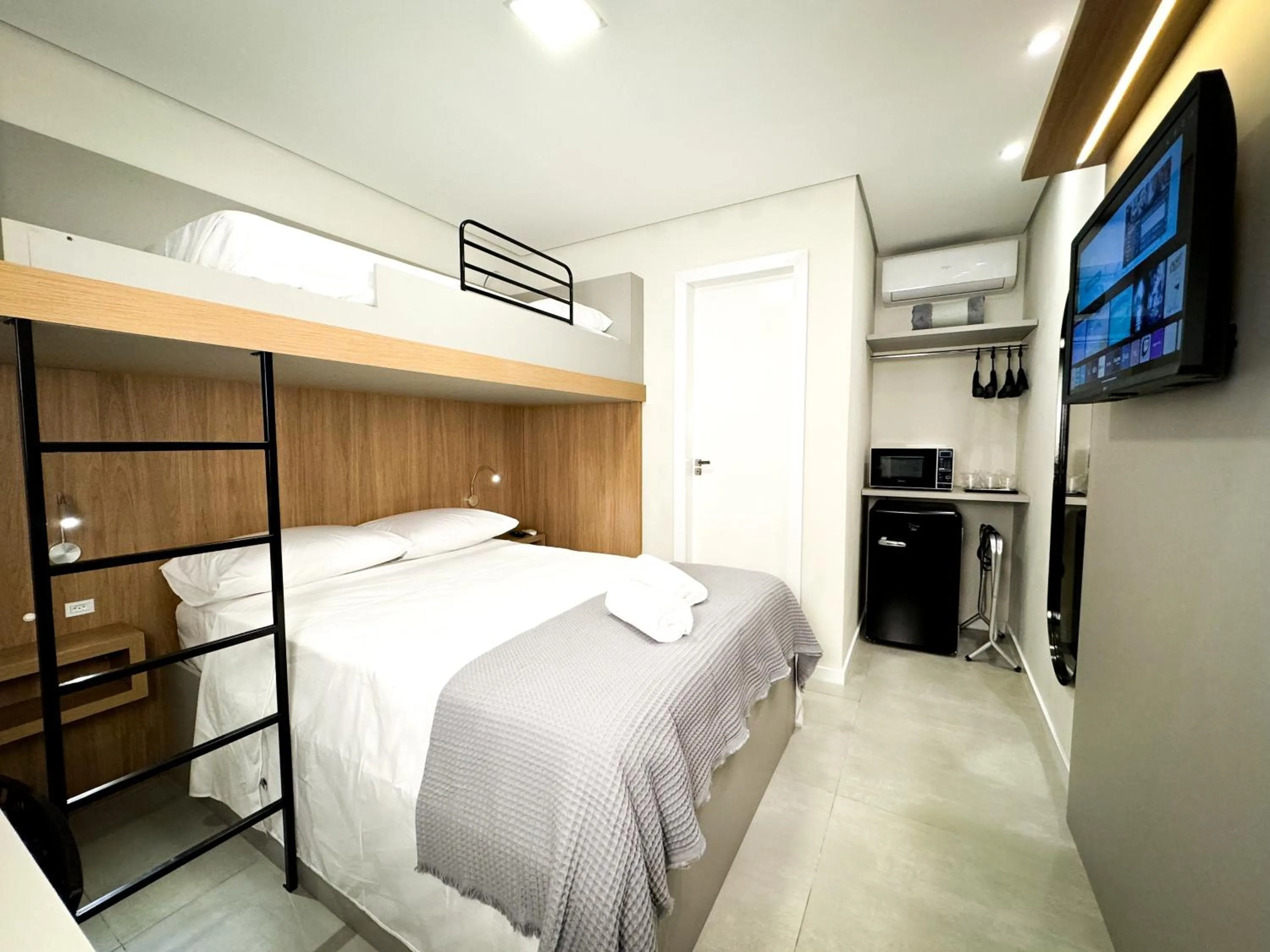 Bed in Hotel São José