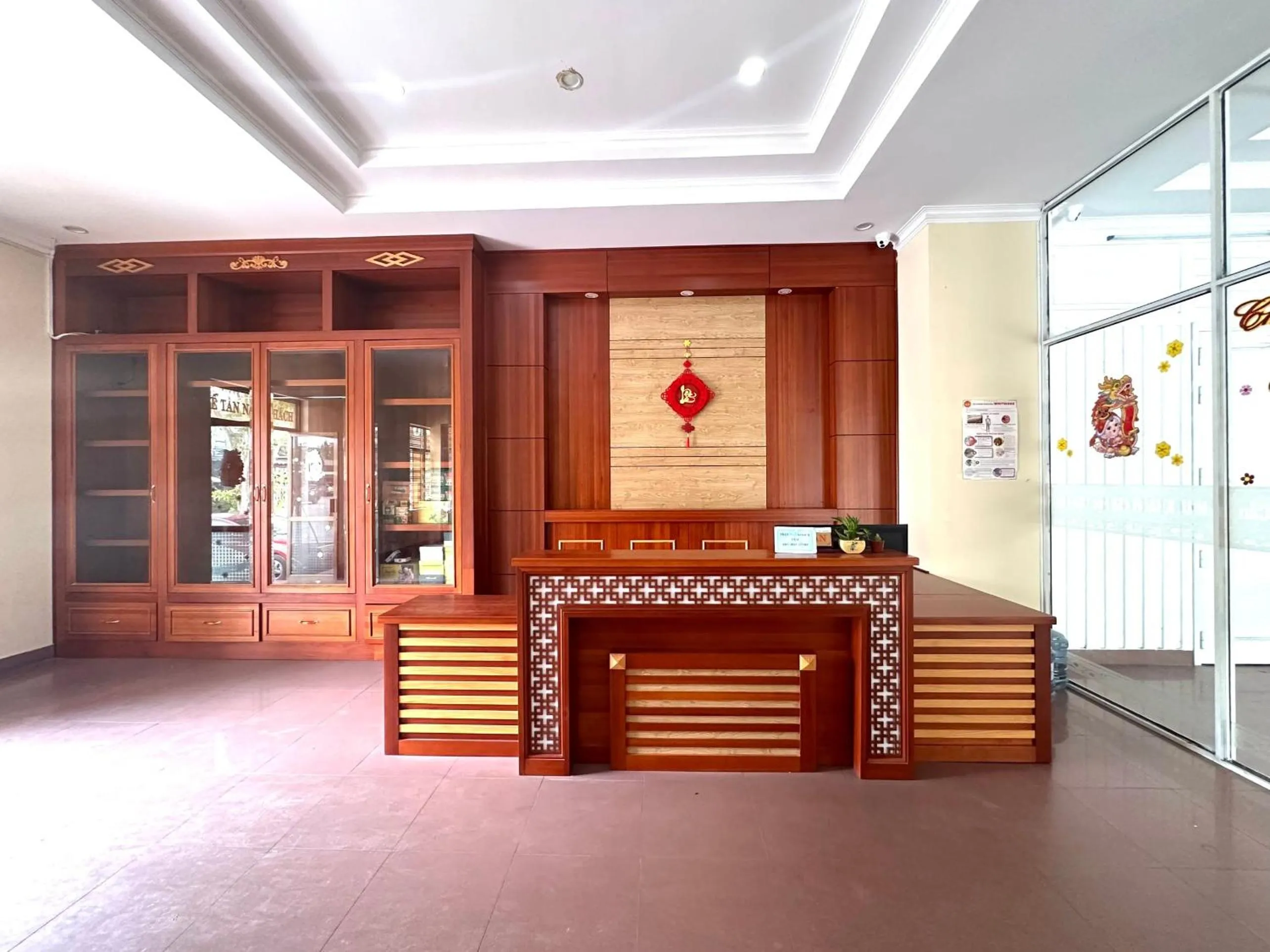 Lobby or reception in OYO 1246 Nha Khach Cuc Hau Can