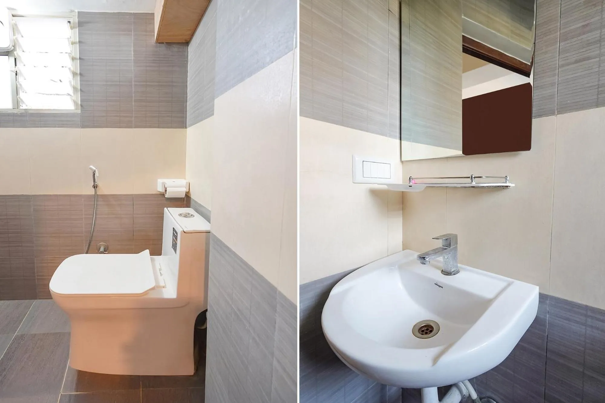 Toilet in FabHotel Royal N Comforts