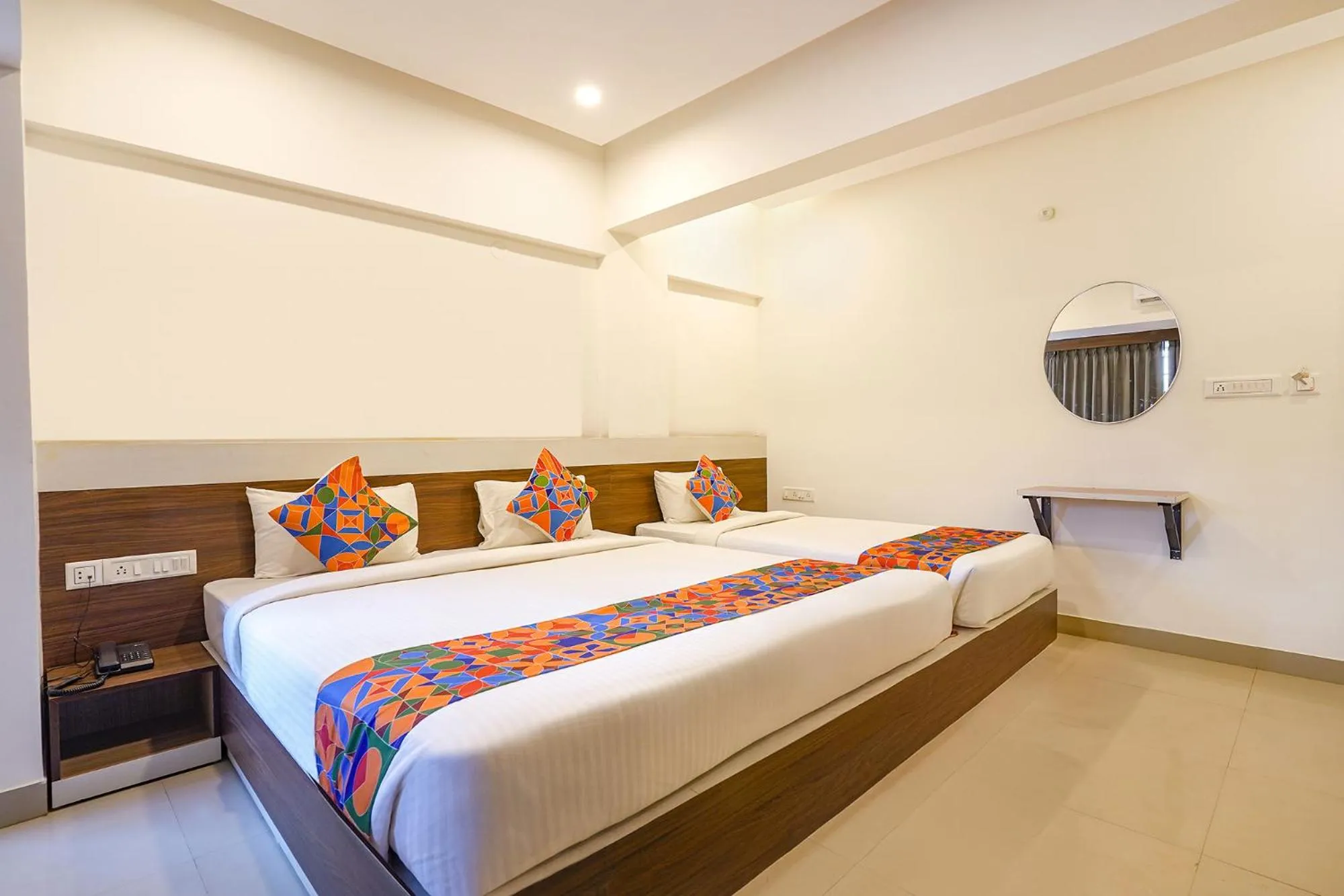 Bed in FabHotel Royal N Comforts