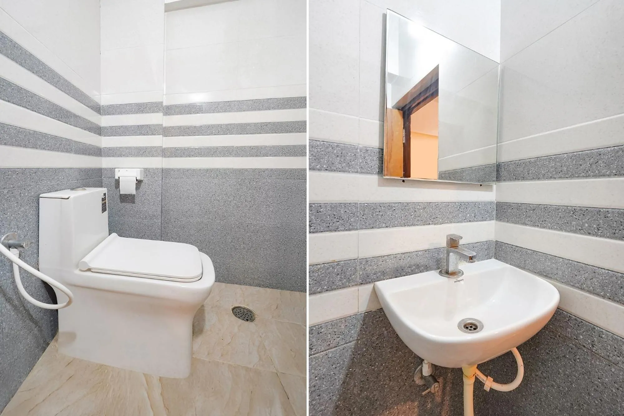 Toilet in FabHotel Royal N Comforts