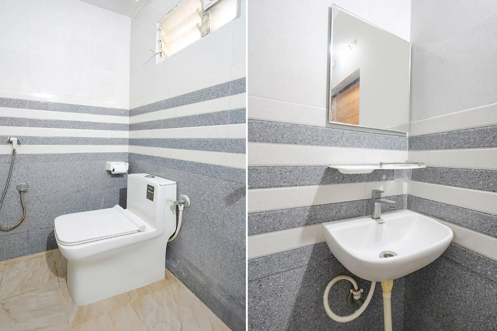 Toilet in FabHotel Royal N Comforts