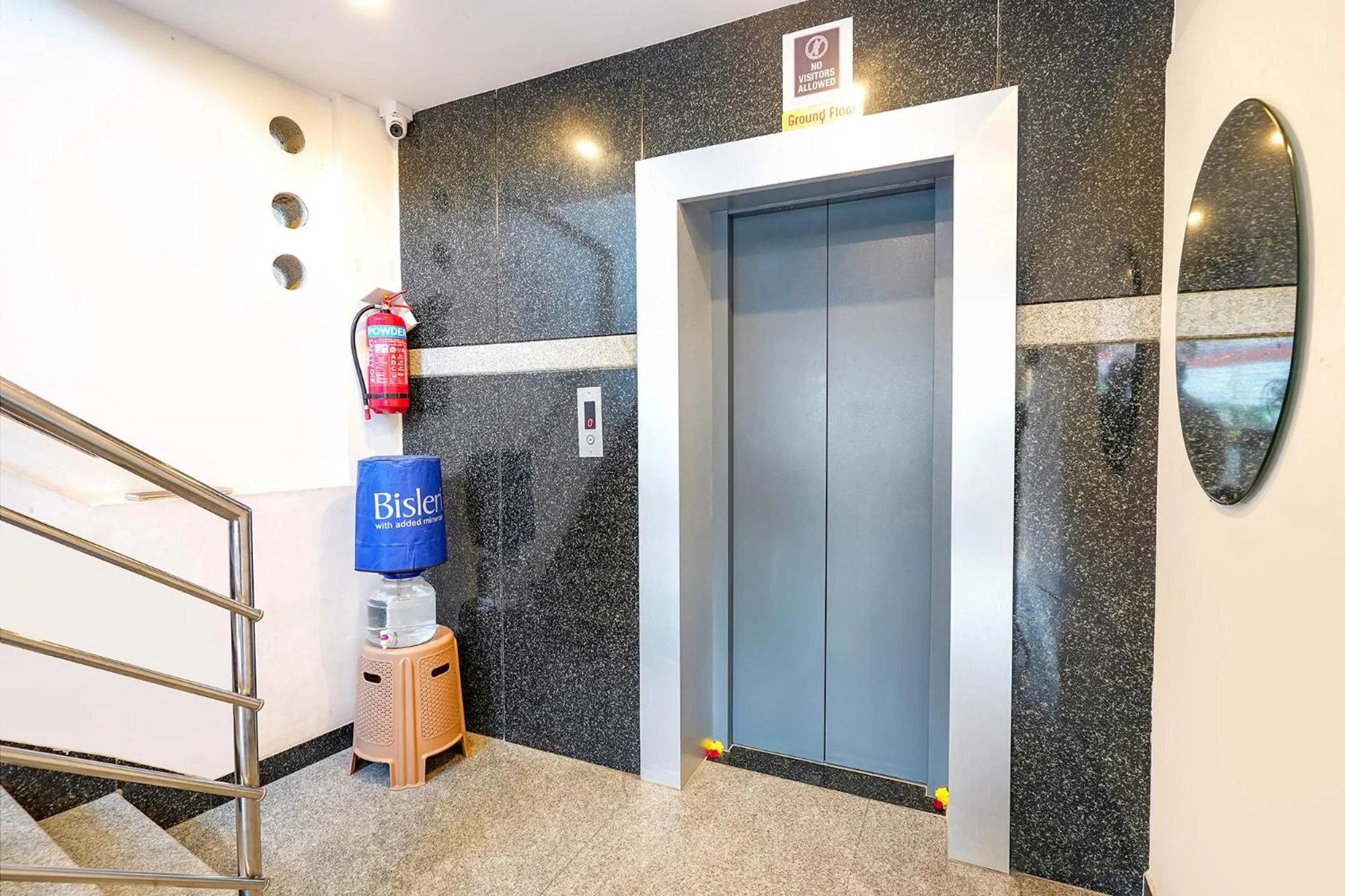 elevator in FabHotel Royal N Comforts