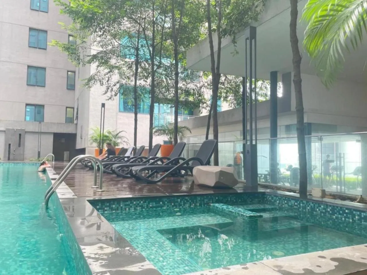 Hot Tub in Summer Suites KLCC by apartx