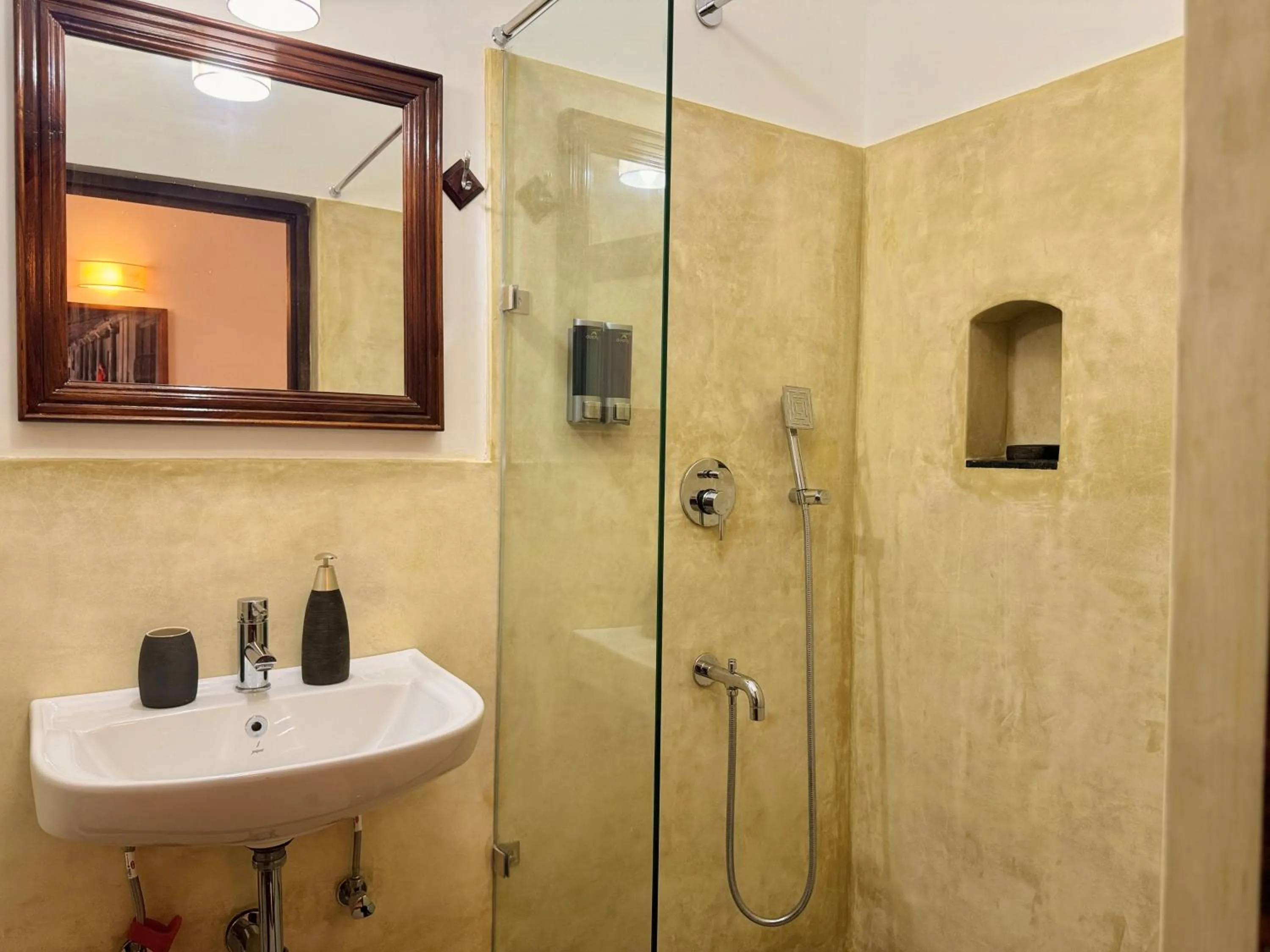 Shower in La Plage Seaview Suites