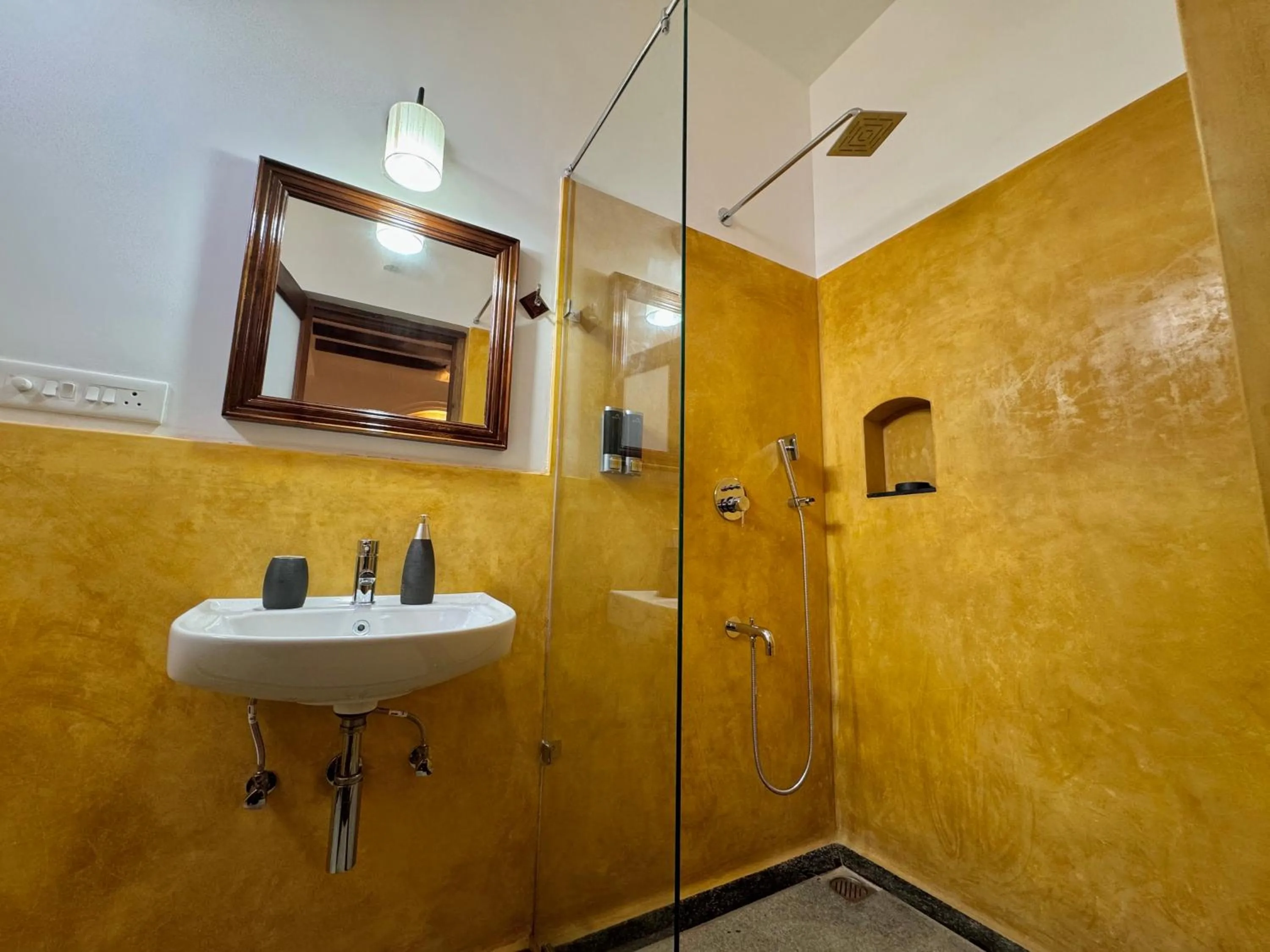 Shower in La Plage Seaview Suites