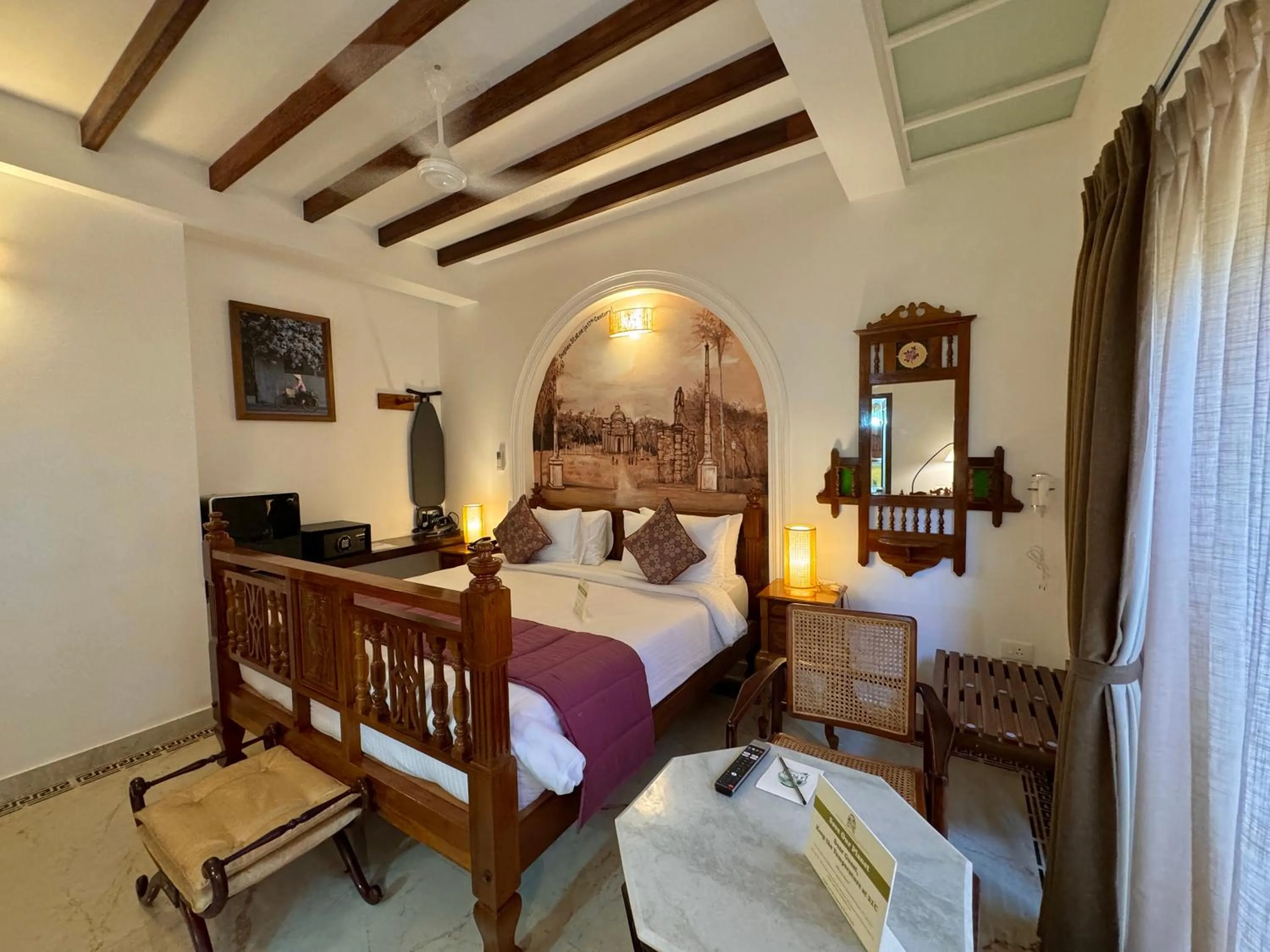 Bed in La Plage Seaview Suites