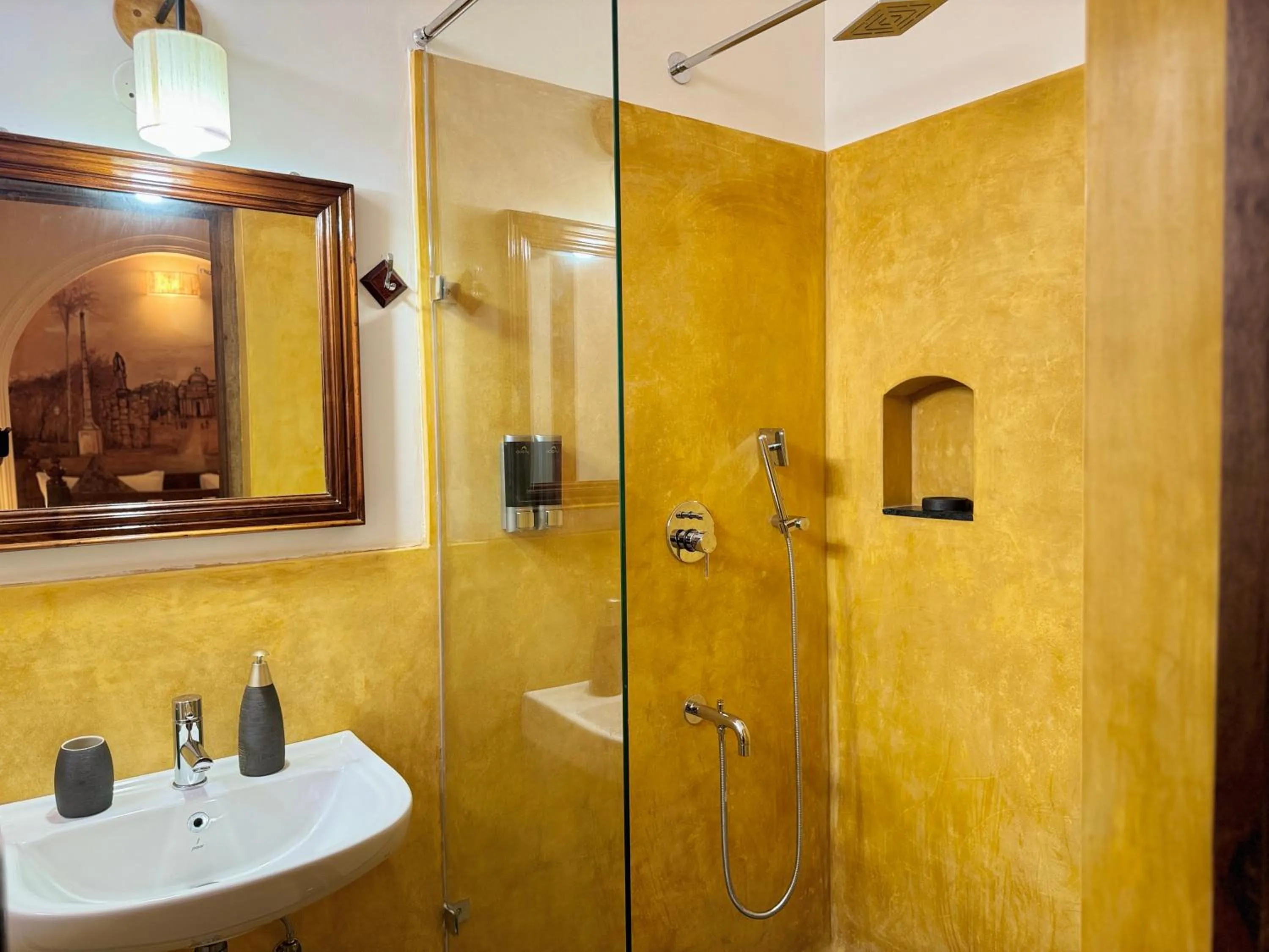 Shower in La Plage Seaview Suites
