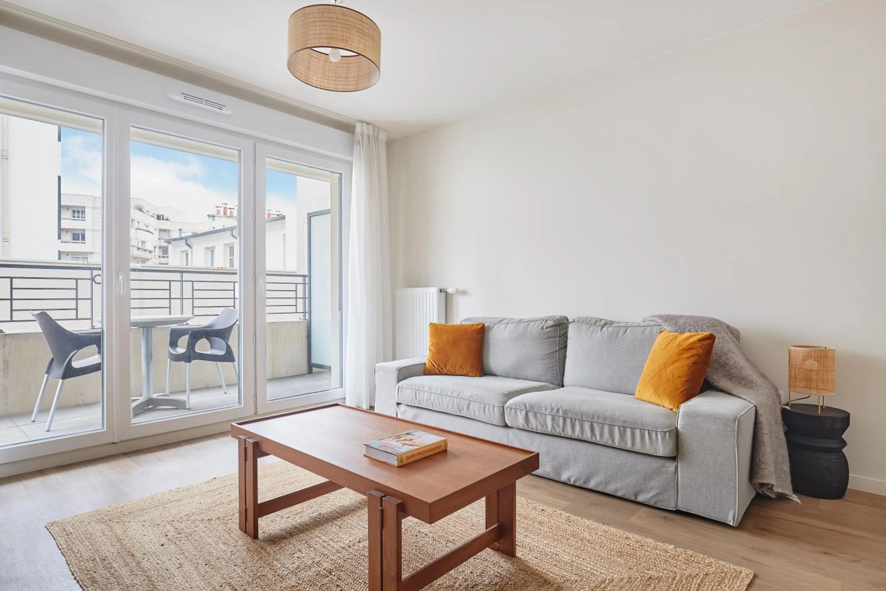 Seating area in Appart Hotel Paris Levallois Maurice Ravel