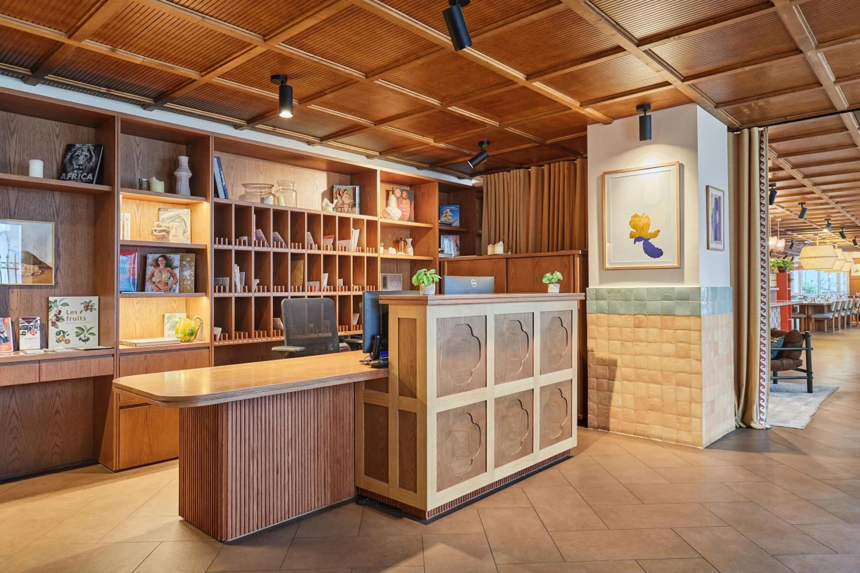 Lobby or reception in Appart Hotel Paris Levallois Maurice Ravel