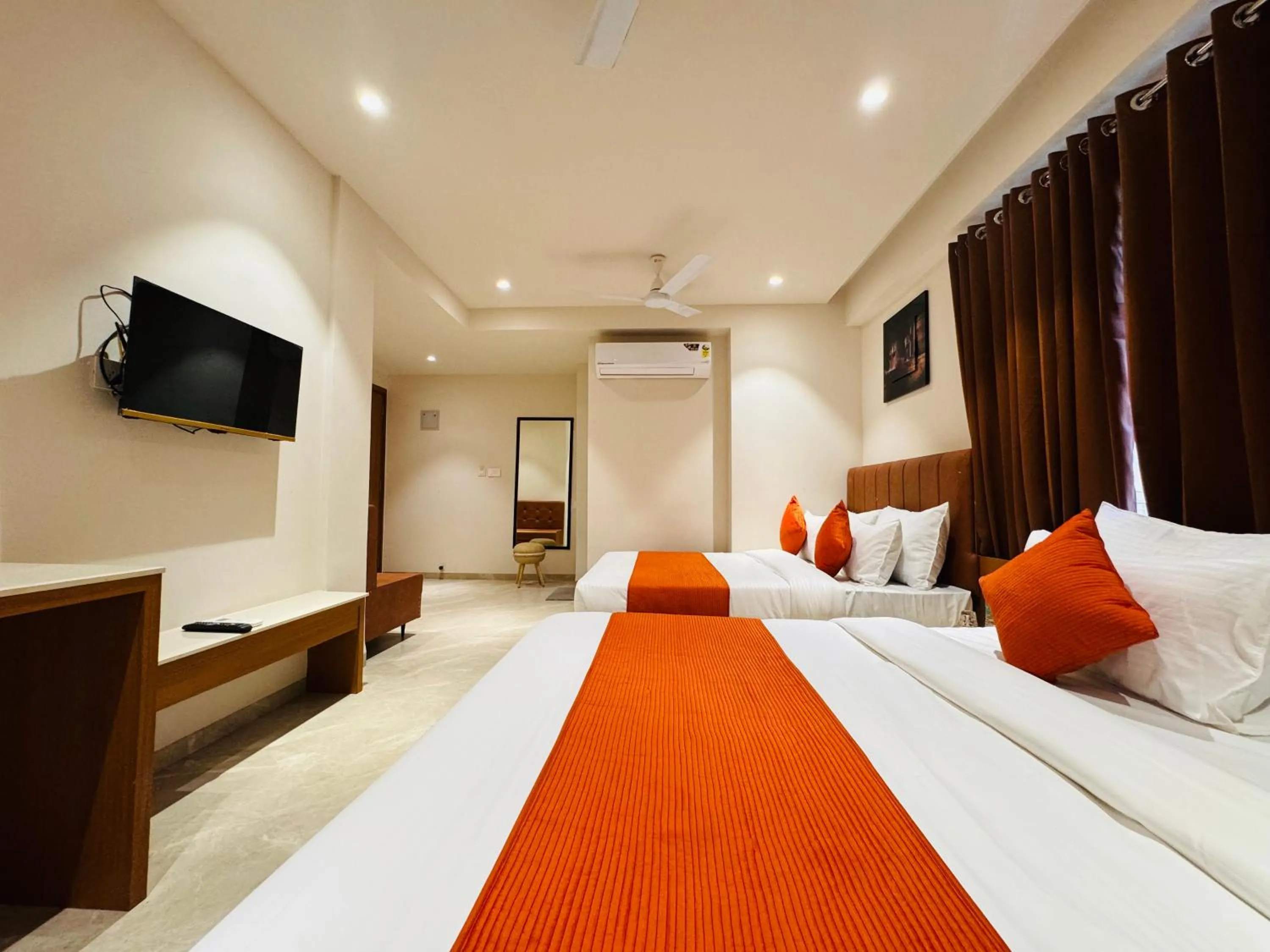 Photo of the whole room, Bed in Hotel Rudhav Palace