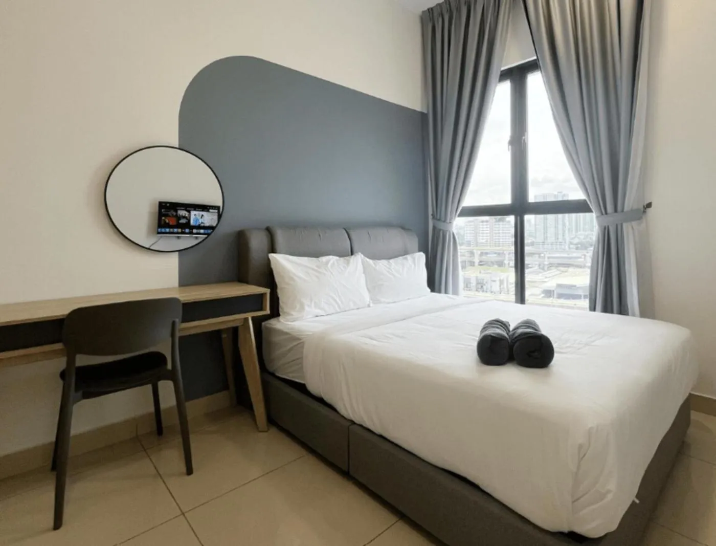 Bed in Trion Kuala Lumpur