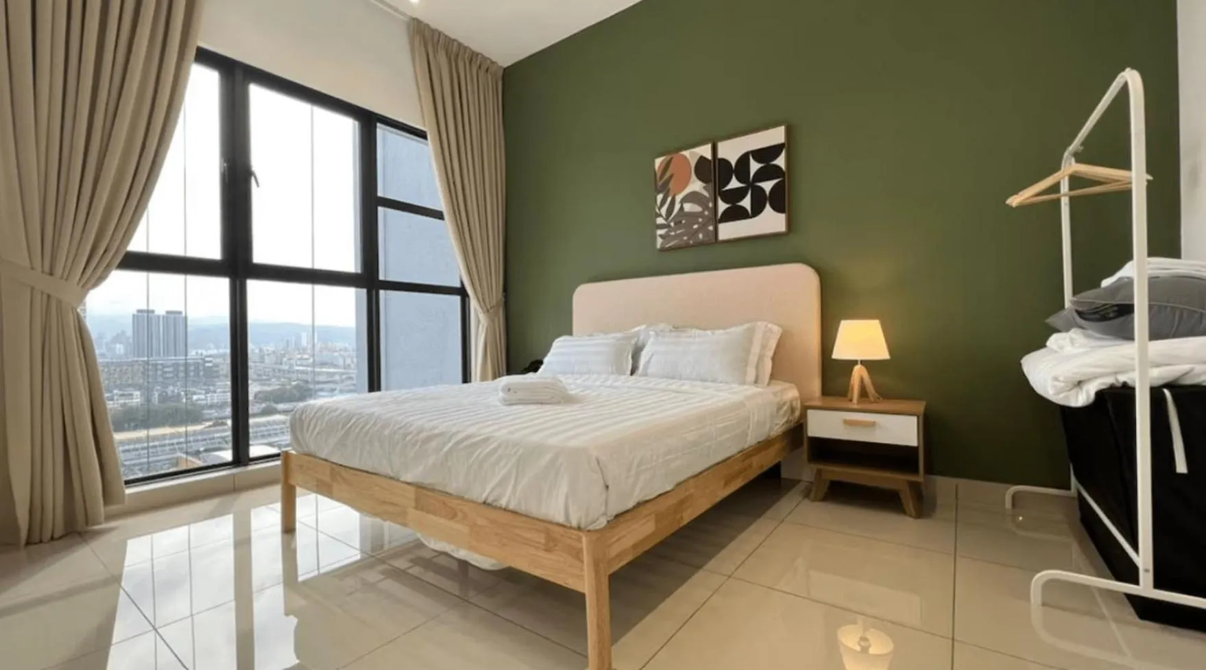 Bed in Trion Kuala Lumpur