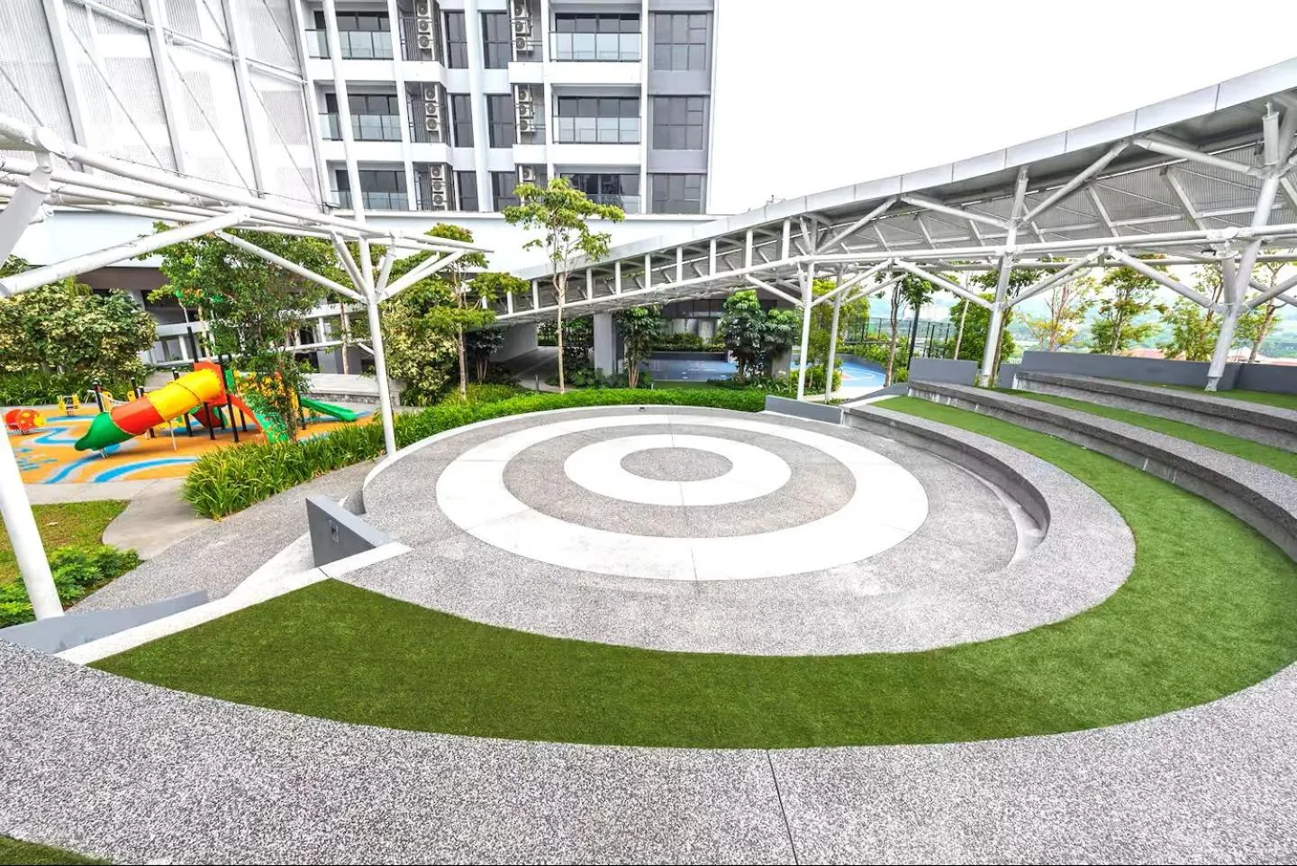 Garden in Trion Kuala Lumpur