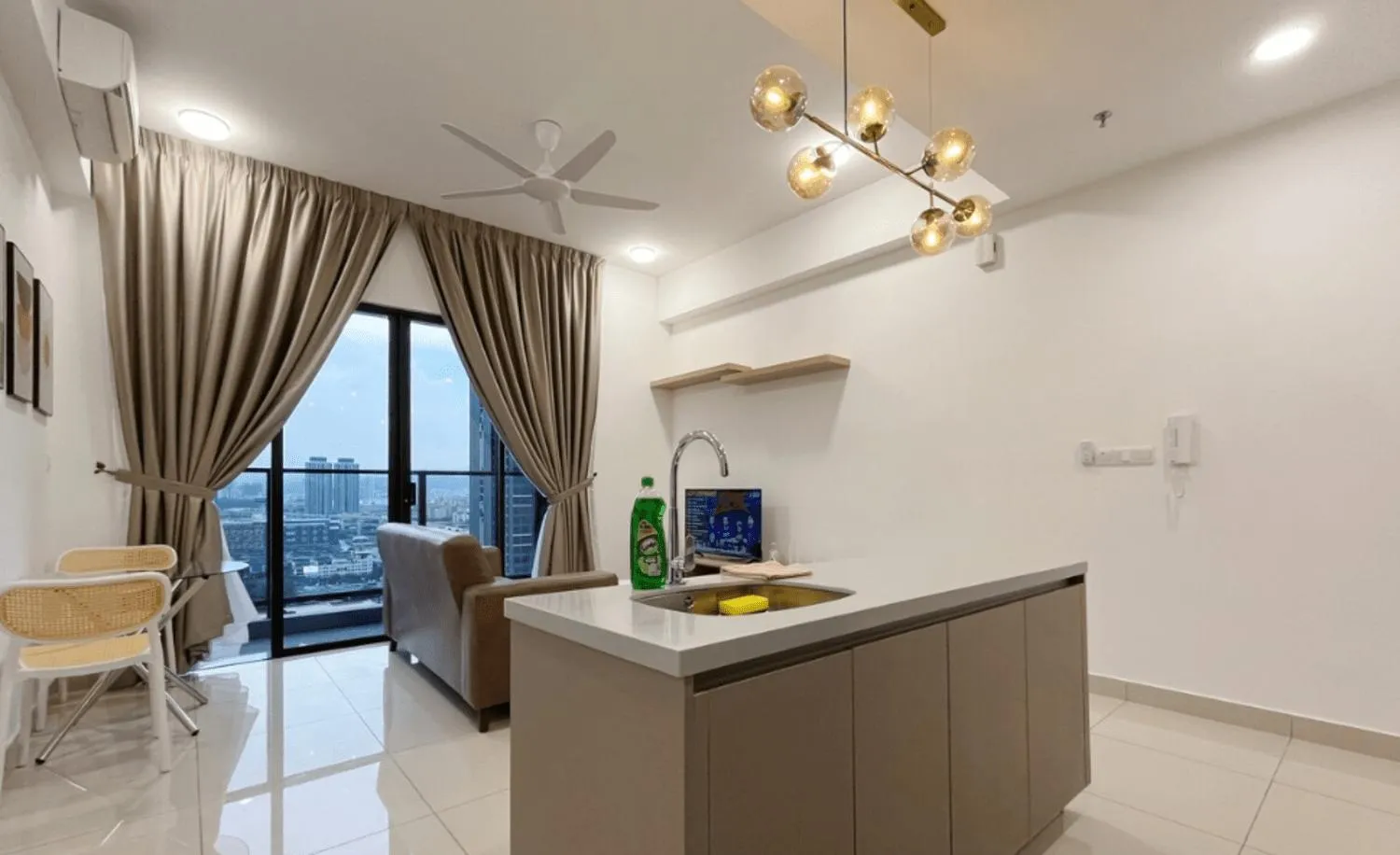 Living room in Trion Kuala Lumpur