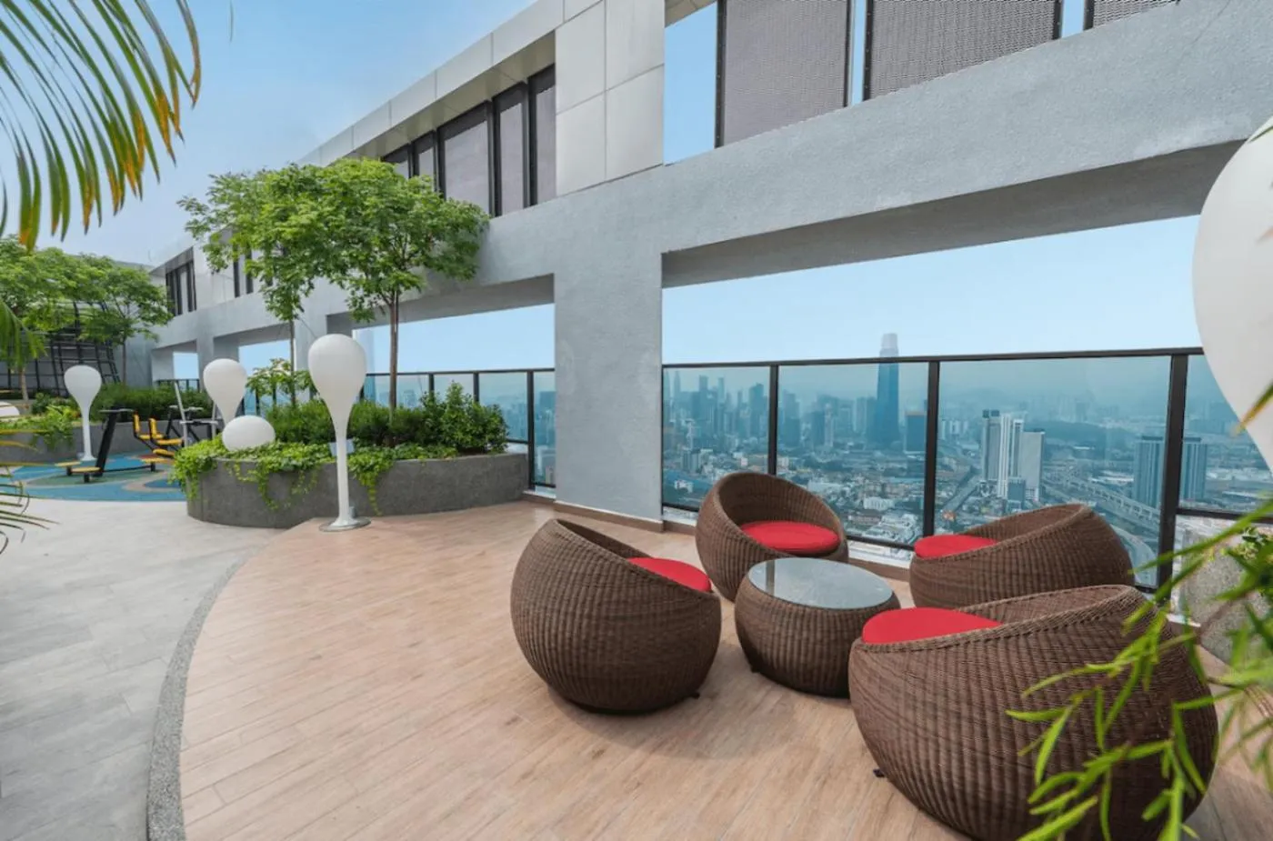 Balcony/Terrace in Trion Kuala Lumpur