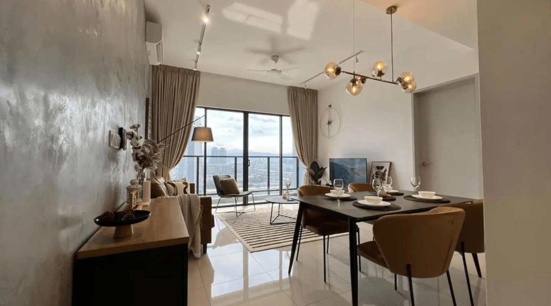 Living room in Trion Kuala Lumpur