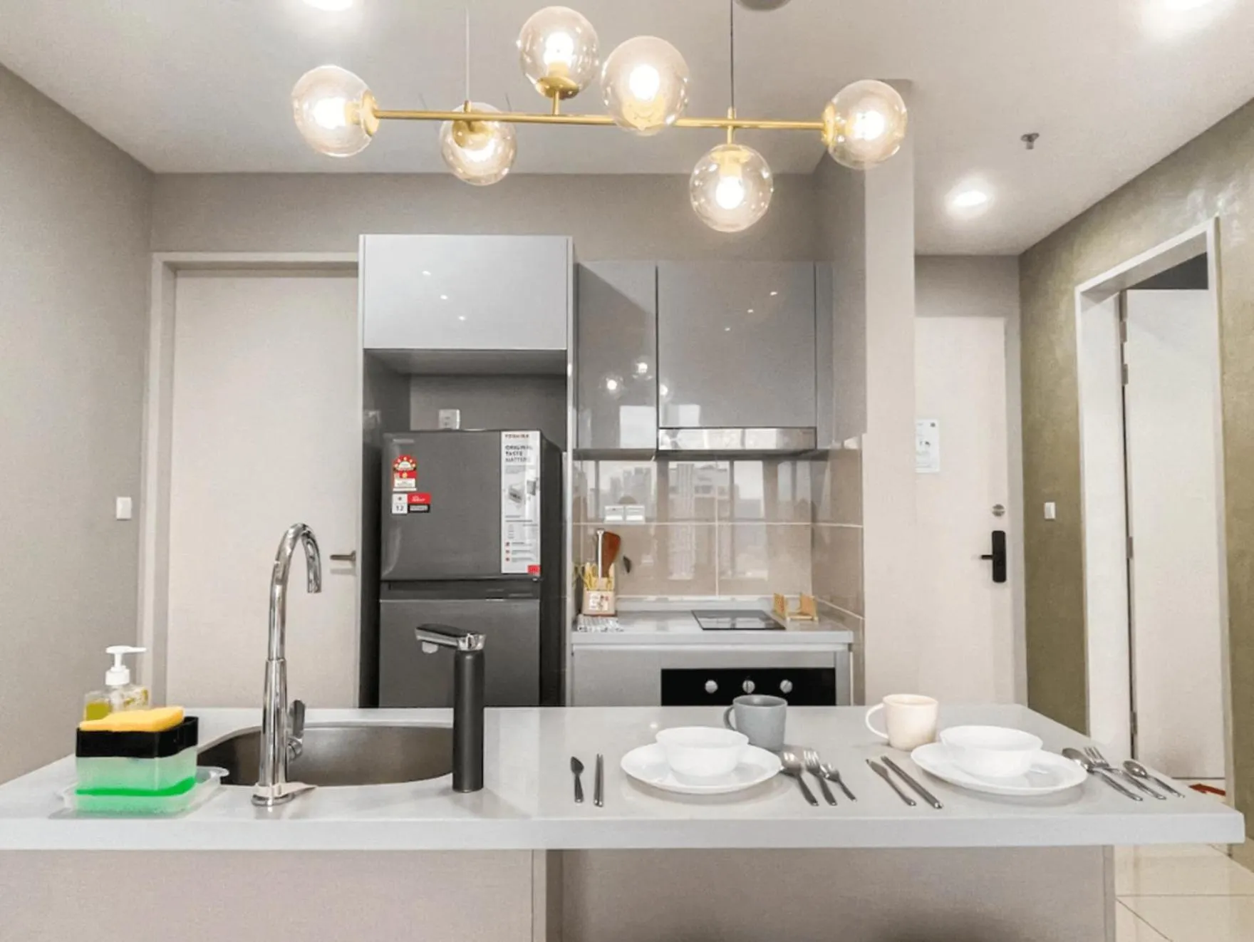 Kitchen or kitchenette in Trion Kuala Lumpur