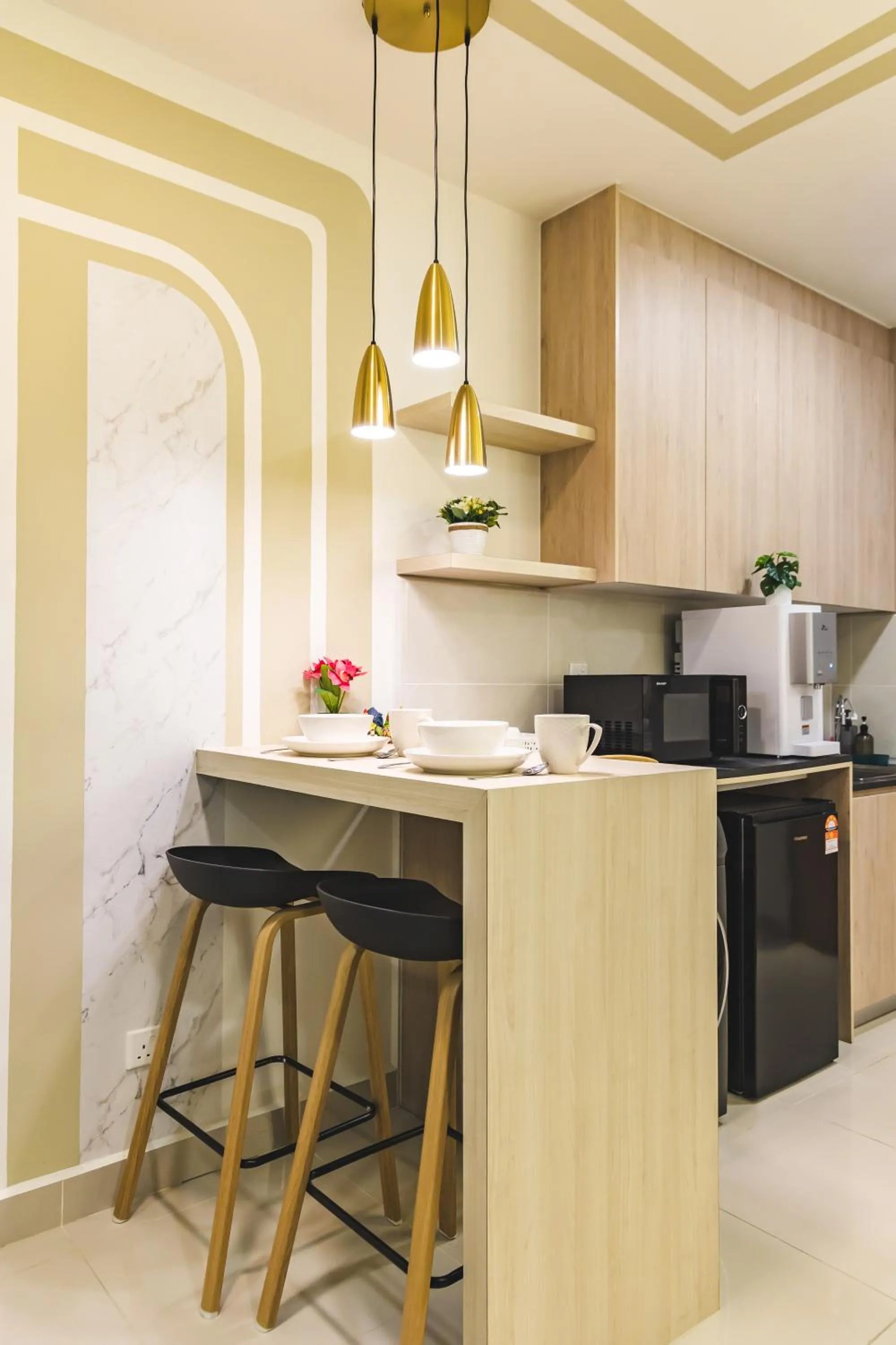 Beautiful Seaview Suites at The Shore Kota Kinabalu