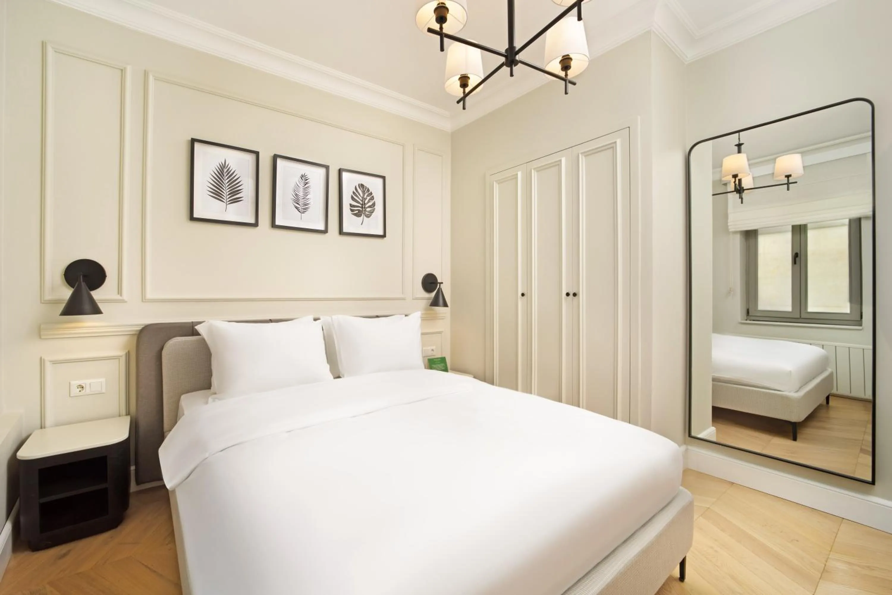 Bed in Vucino Suites