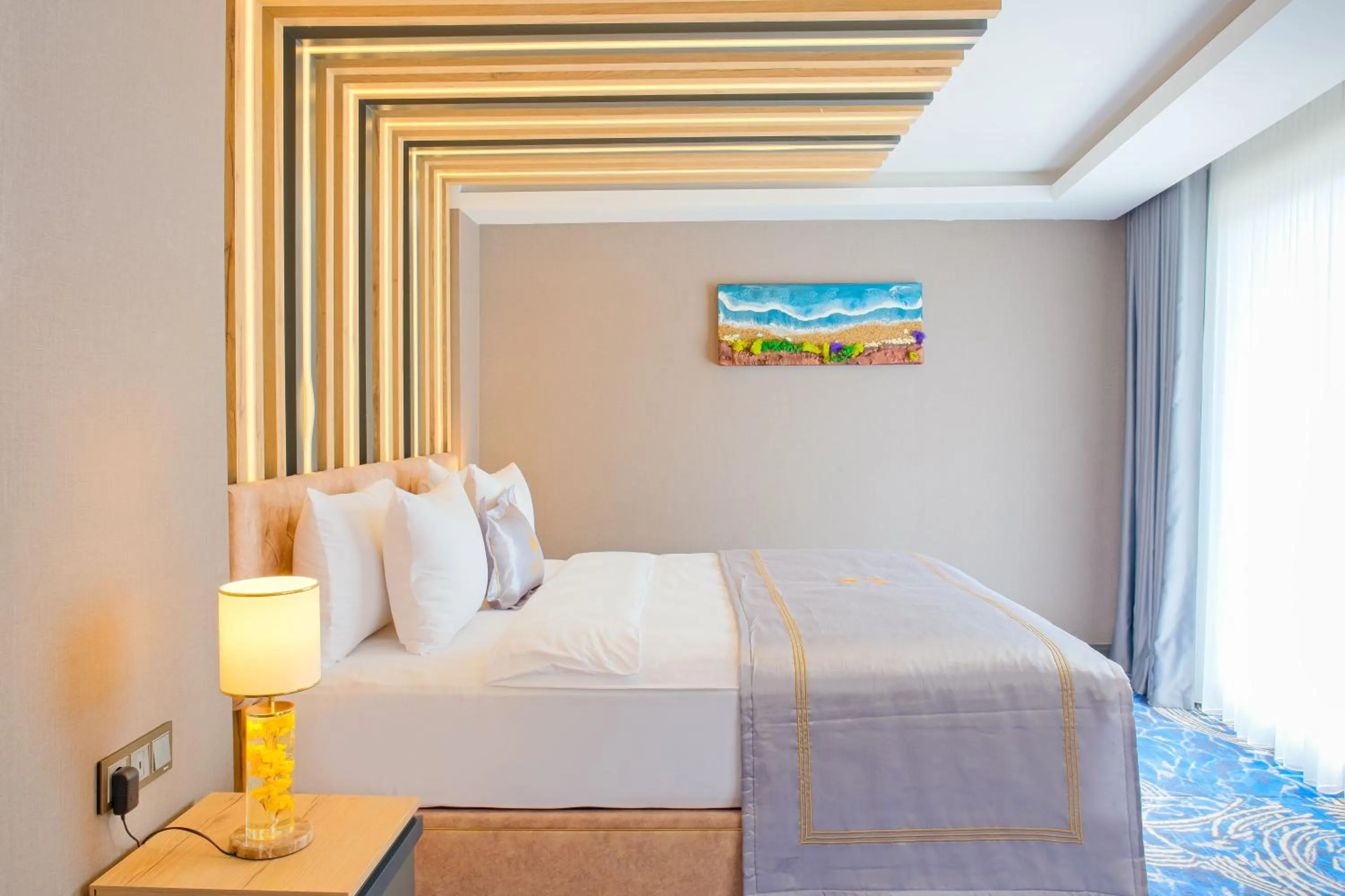 Bed in Maritimo Hotel