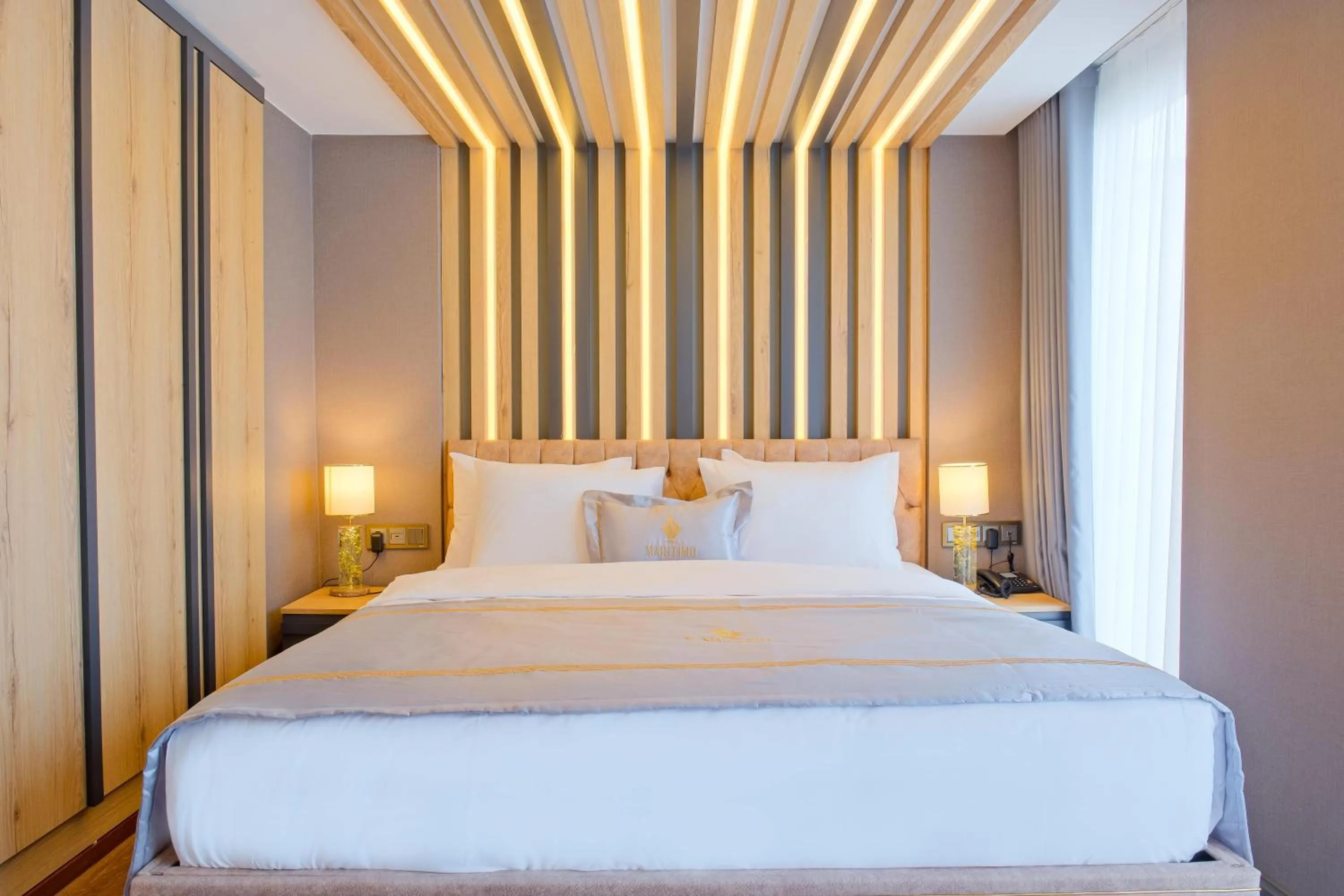 Bed in Maritimo Hotel