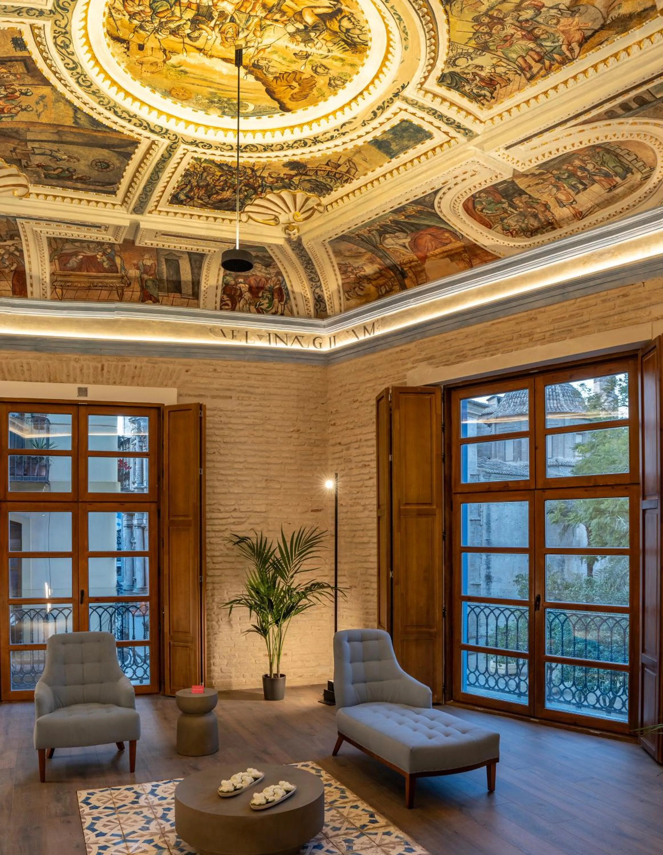 Seating area in Axel Hotel Valencia - Adults Only