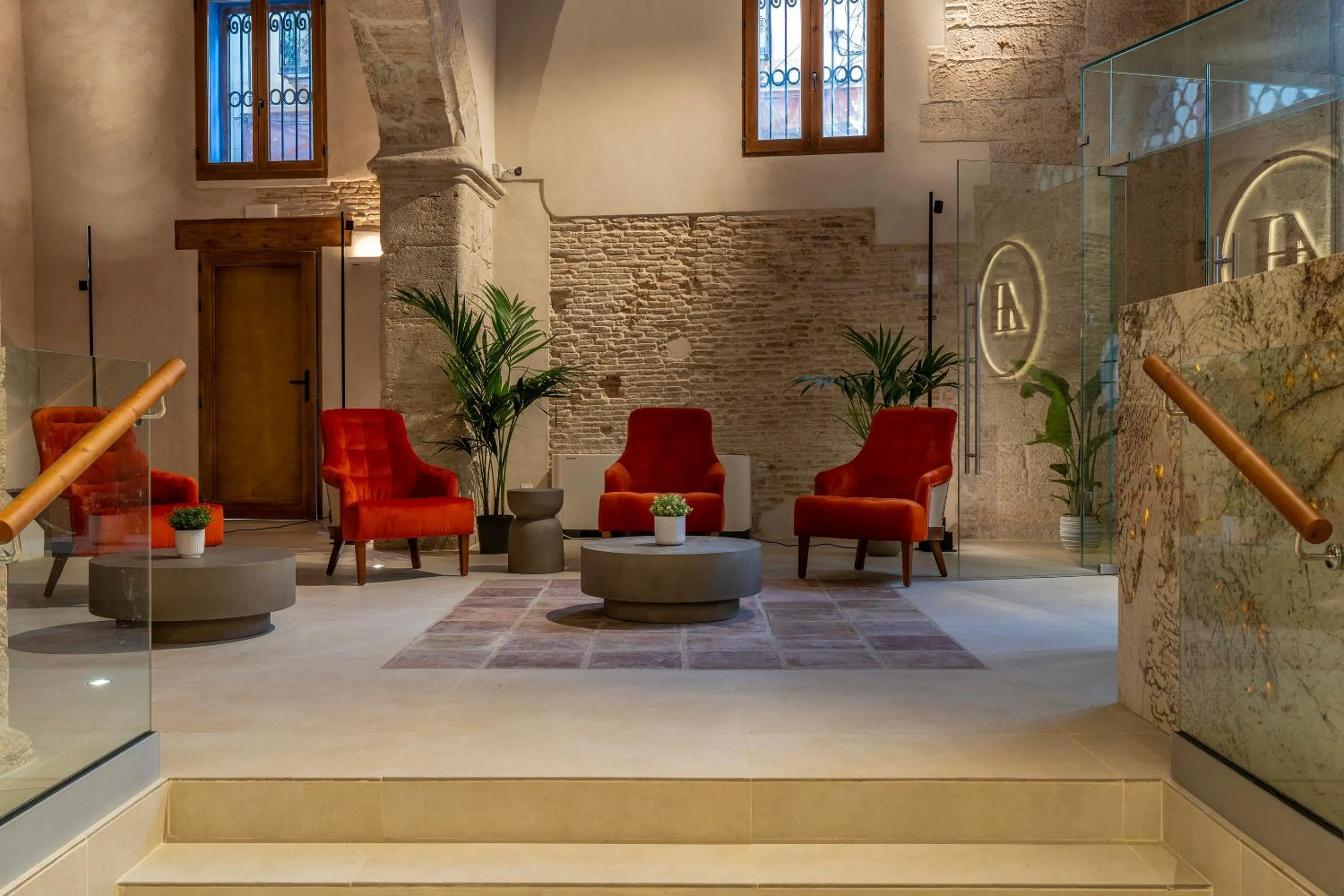 Lobby or reception in Axel Hotel Valencia - Adults Only