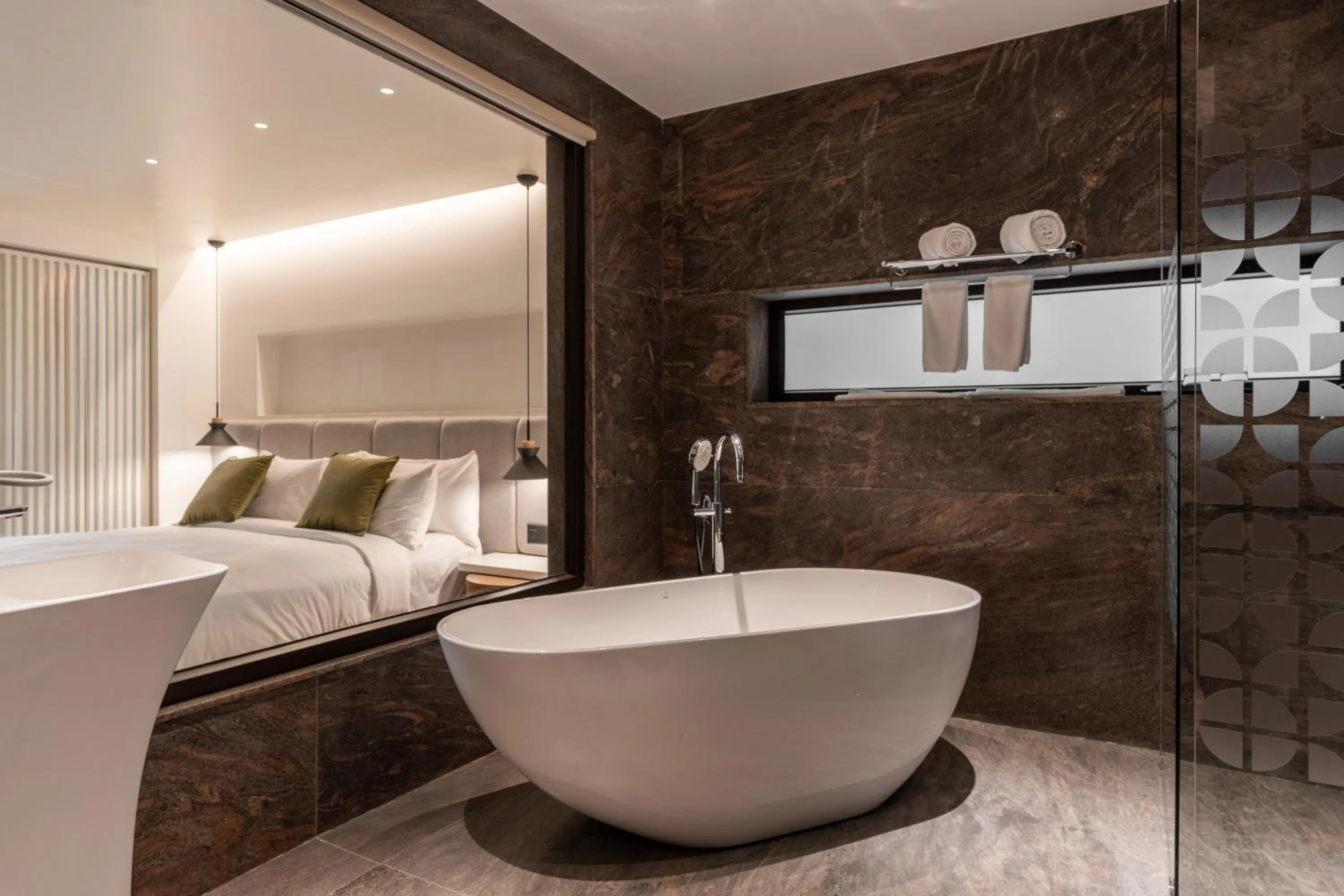 Bed in Spektrum Hotel - Bengaluru Airport