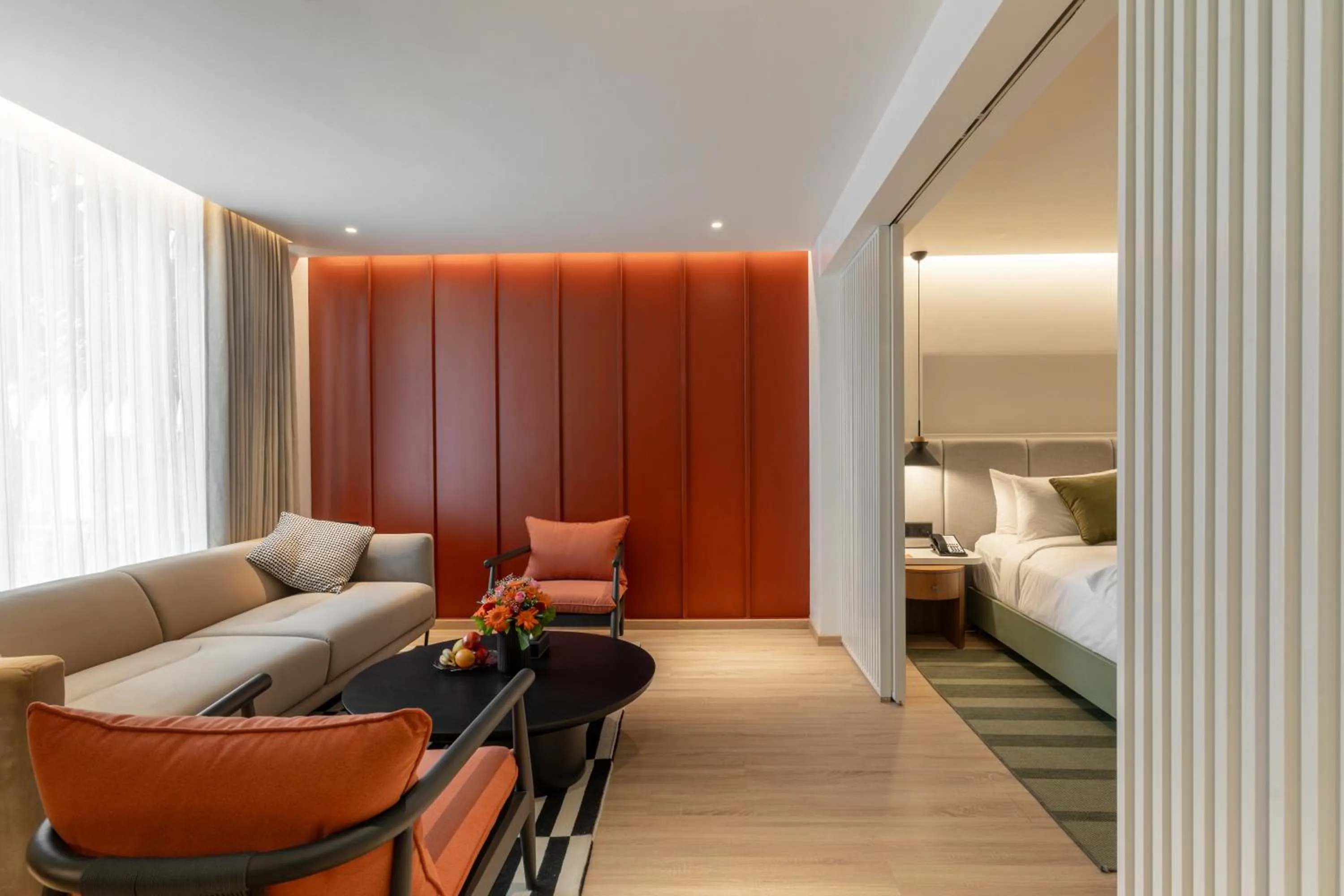 Bed in Spektrum Hotel - Bengaluru Airport