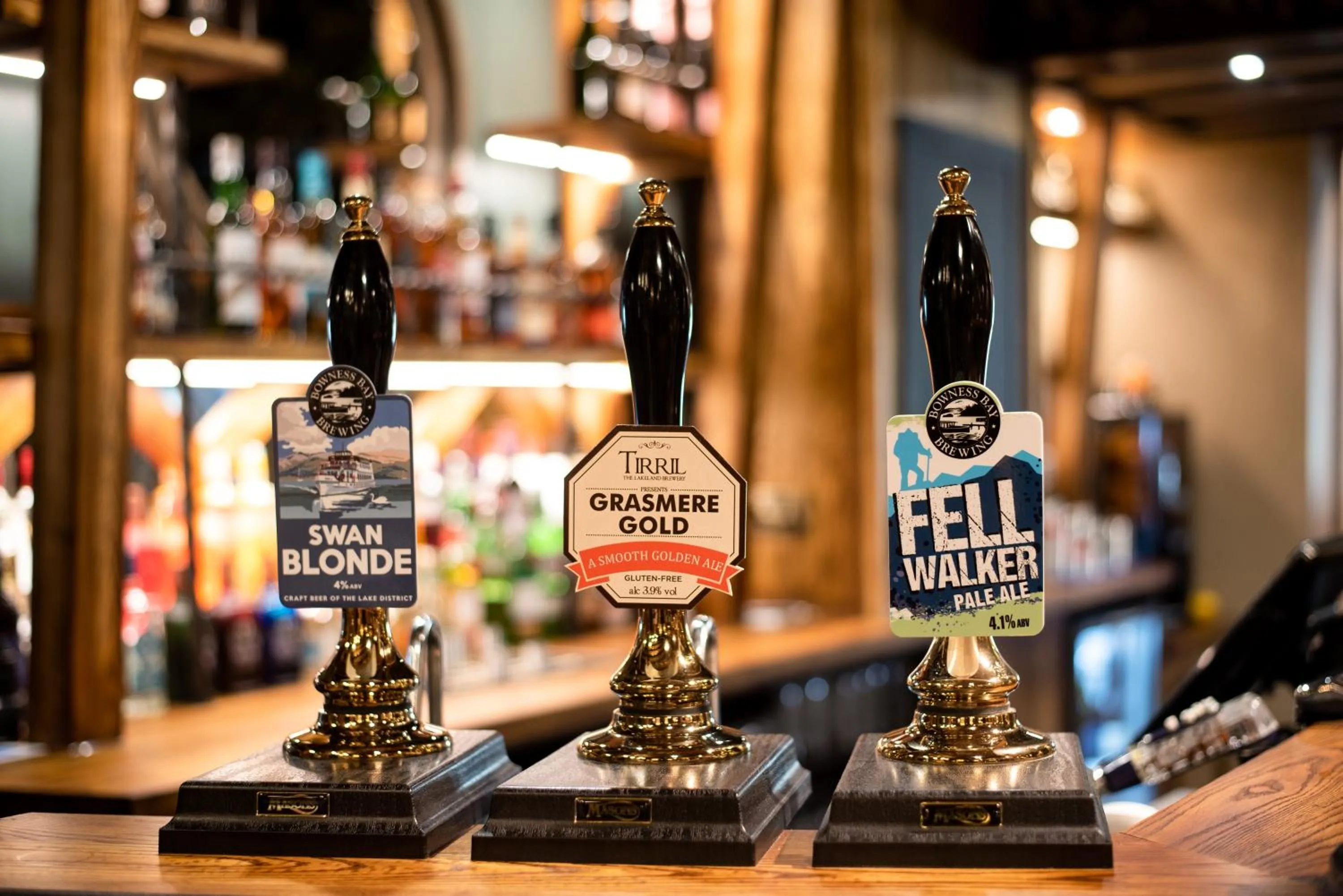 Alcoholic drinks in The Swan at Grasmere- The Inn Collection Group